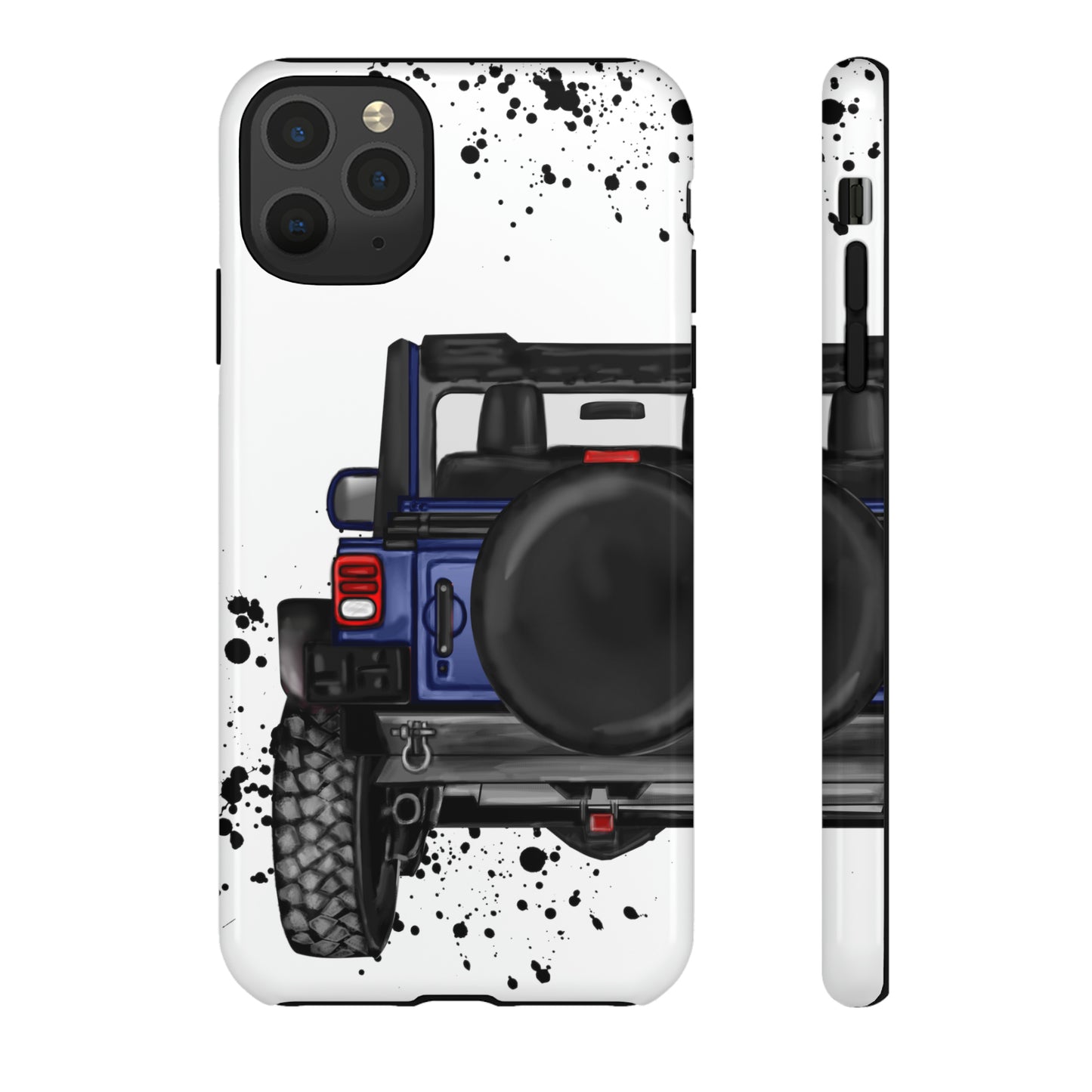 Off Road Life Dark Blue Protective Case for Iphone, Google and Samsung