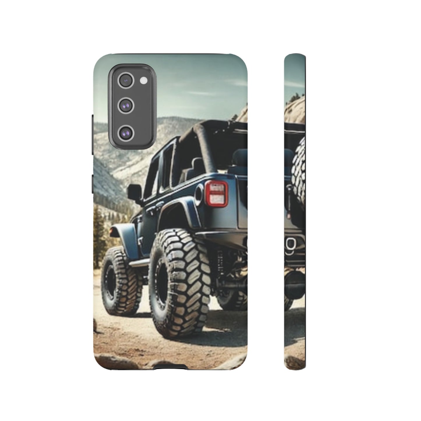 Blue Jeep Protective Phone Case