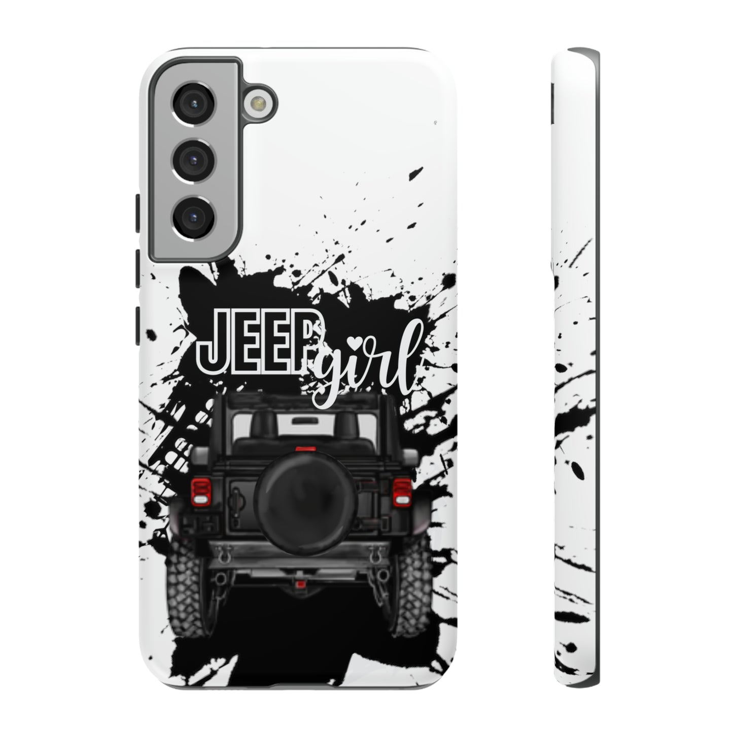 Off Road Girl Black Tough Cases