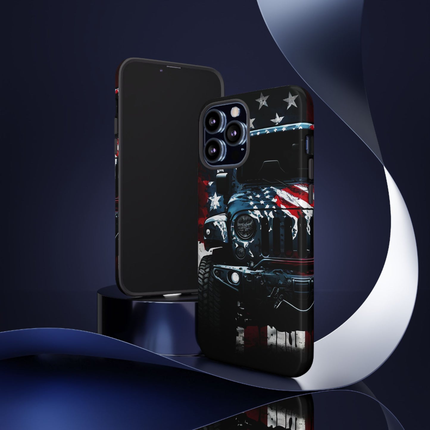 Off Roading Patriotic Protective Drop Proof Case Iphone, Samsung and Google phones