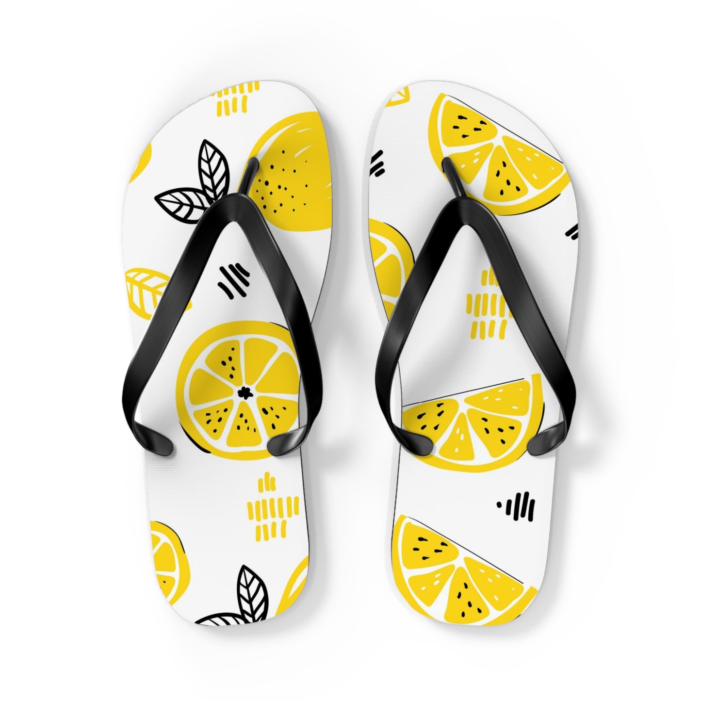 Lemon Love  Summer Flip Flops