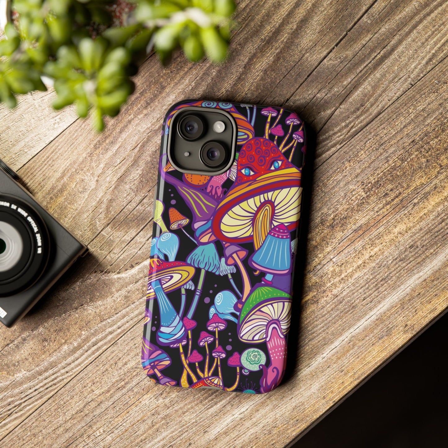 Bold Mushroom Protective Phone Case