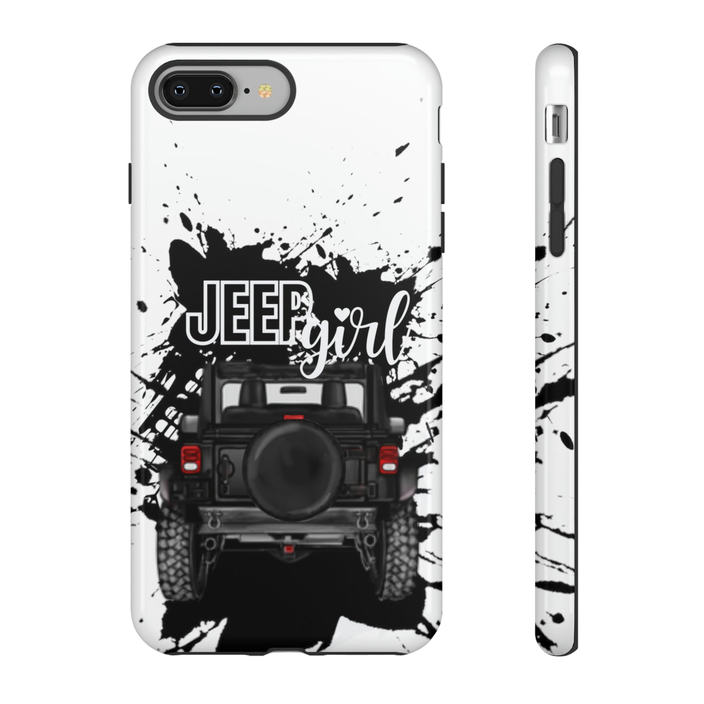 Off Road Girl Black Tough Cases