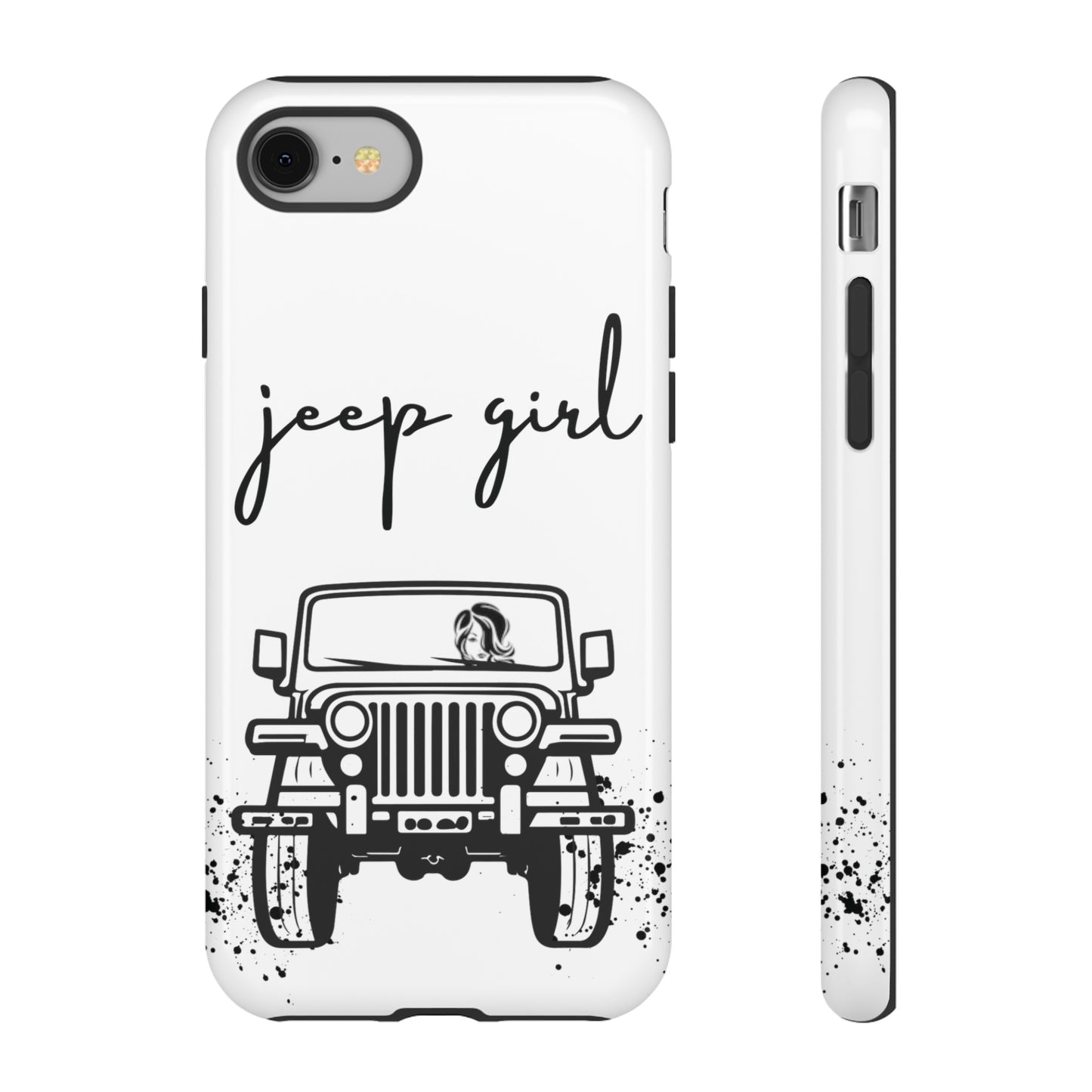 CJ Jeep Girl Phone Case