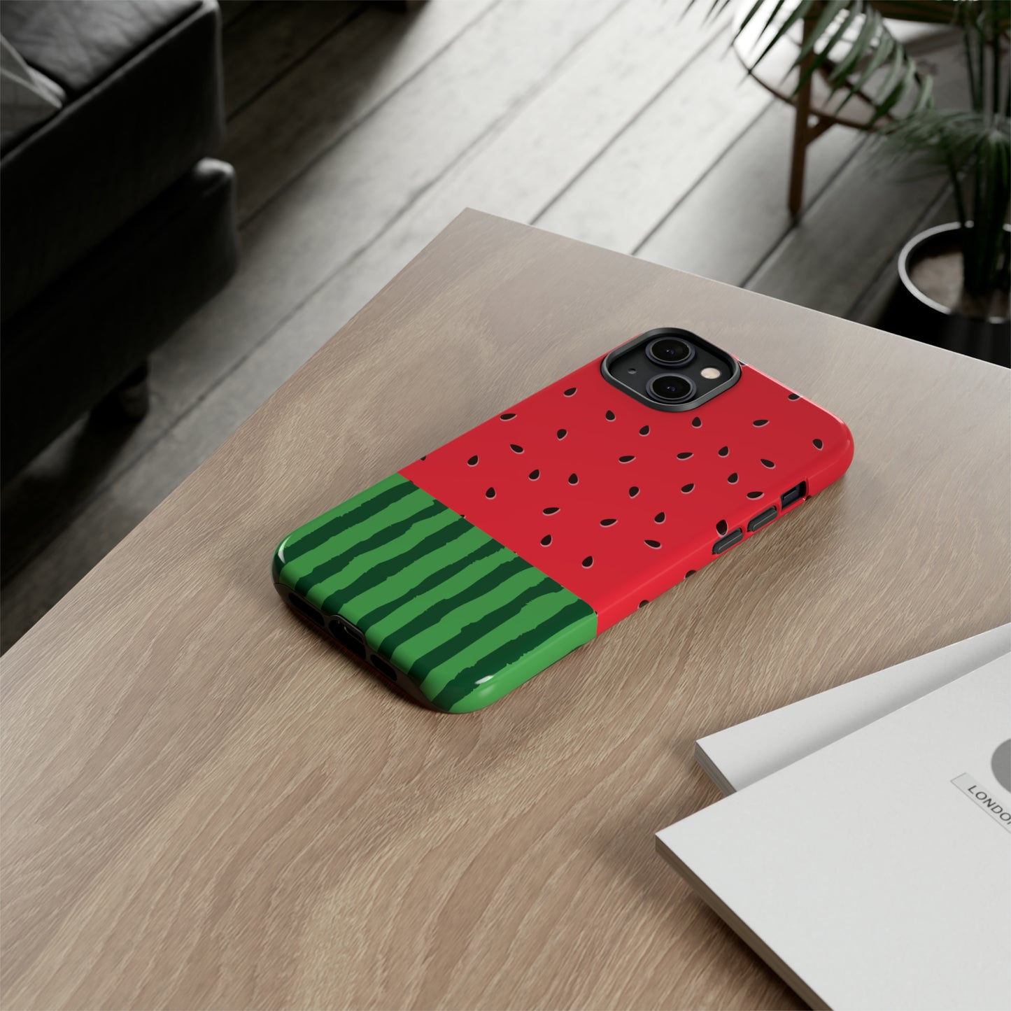 Adorable Watermelon Protective Phone Case for Google, Iphone, and Samsung Phone Cases