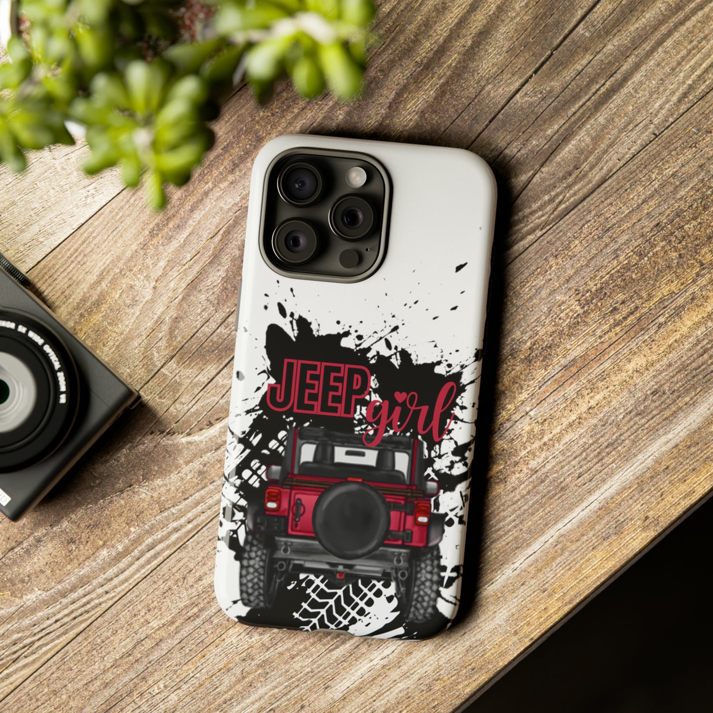 Off Road Girl Red Tough Cases