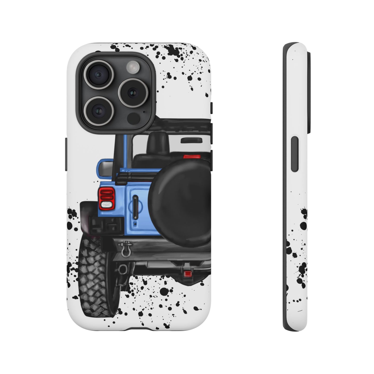 Off Road Life Light Blue Protective Case for Iphone, Google and Samsung