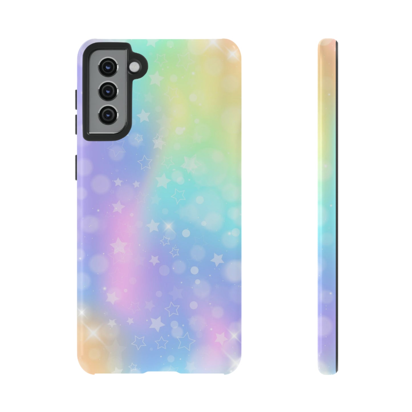 Ombre Star Protective Phone Case for IPhone, Google and Samsung Phones