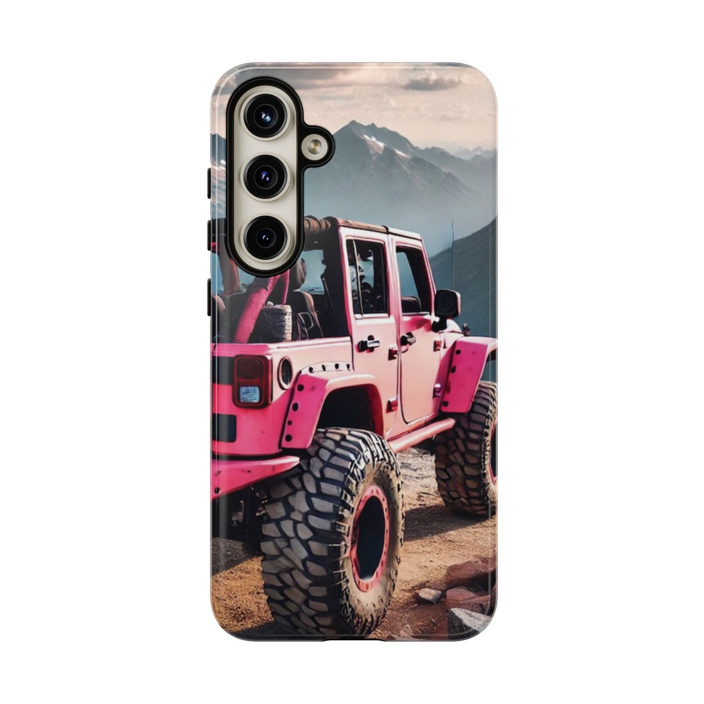 Pink Off Road Girl Phone Case