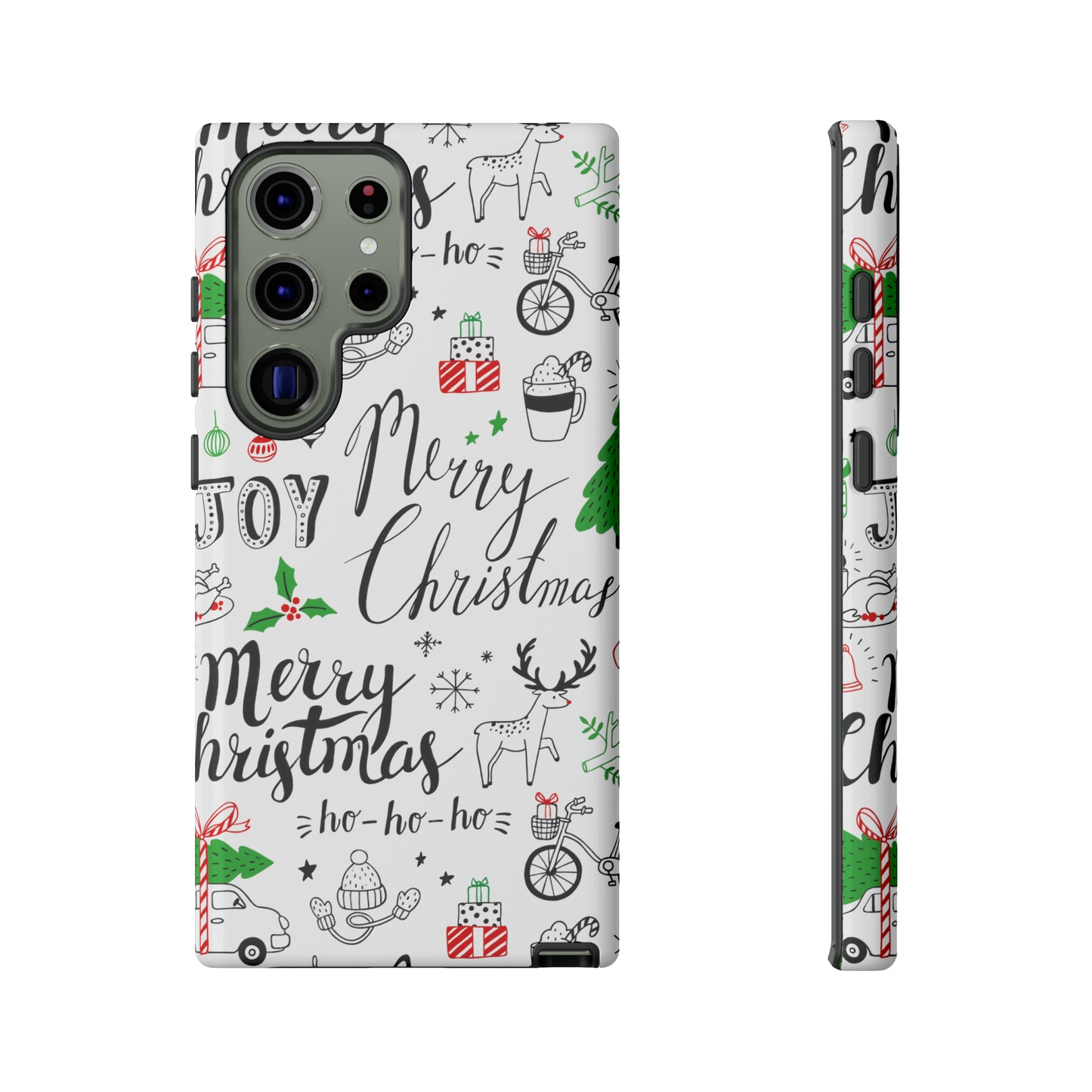 Merry Christmas Protective Phone Case for Iphone, Samsung and Google Phones