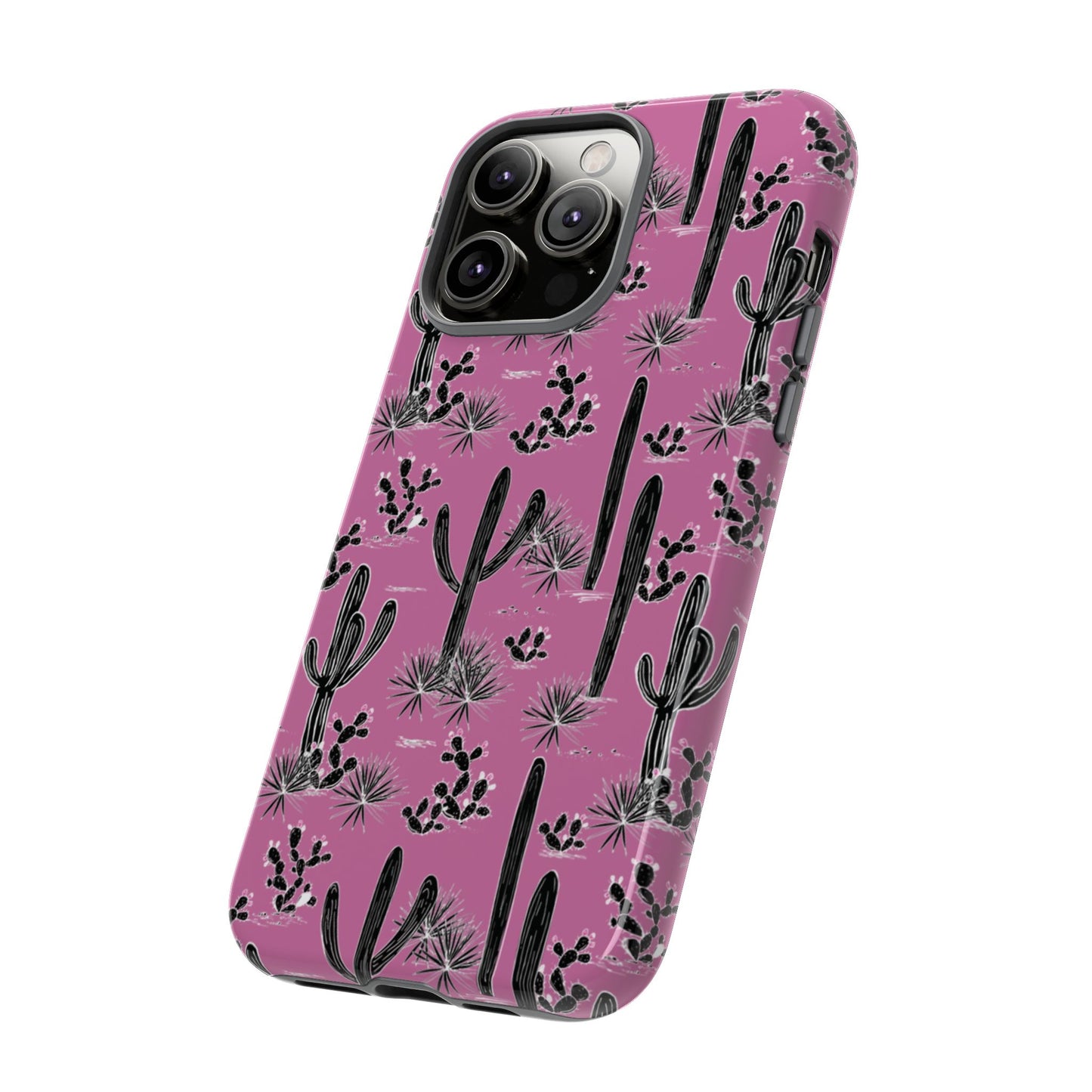 Pink Cactus Love Phone Case