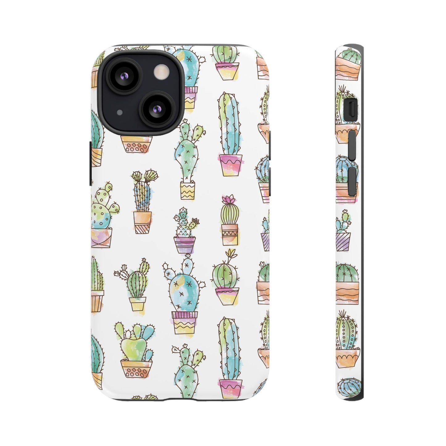Pastel Cactus Love Phone Case
