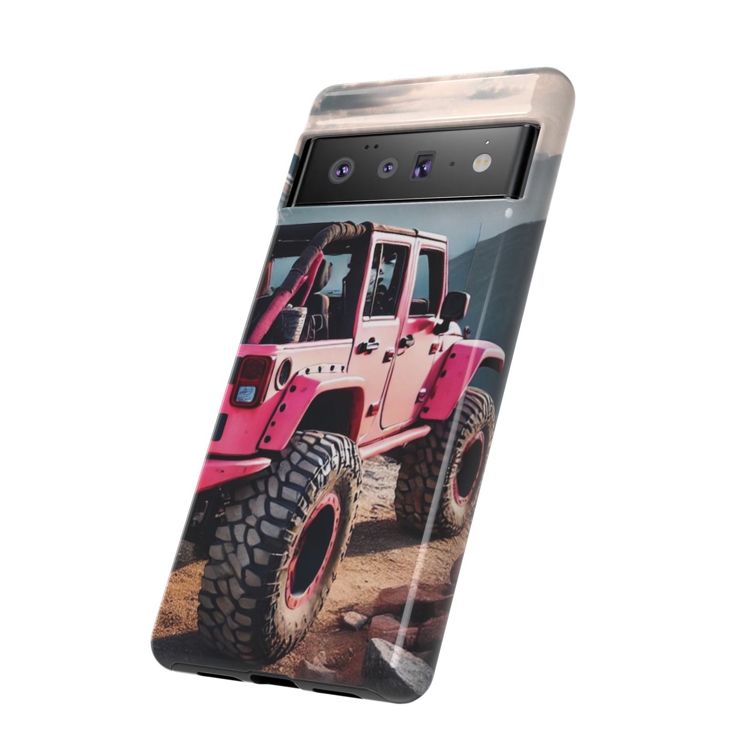 Pink Off Road Girl Phone Case