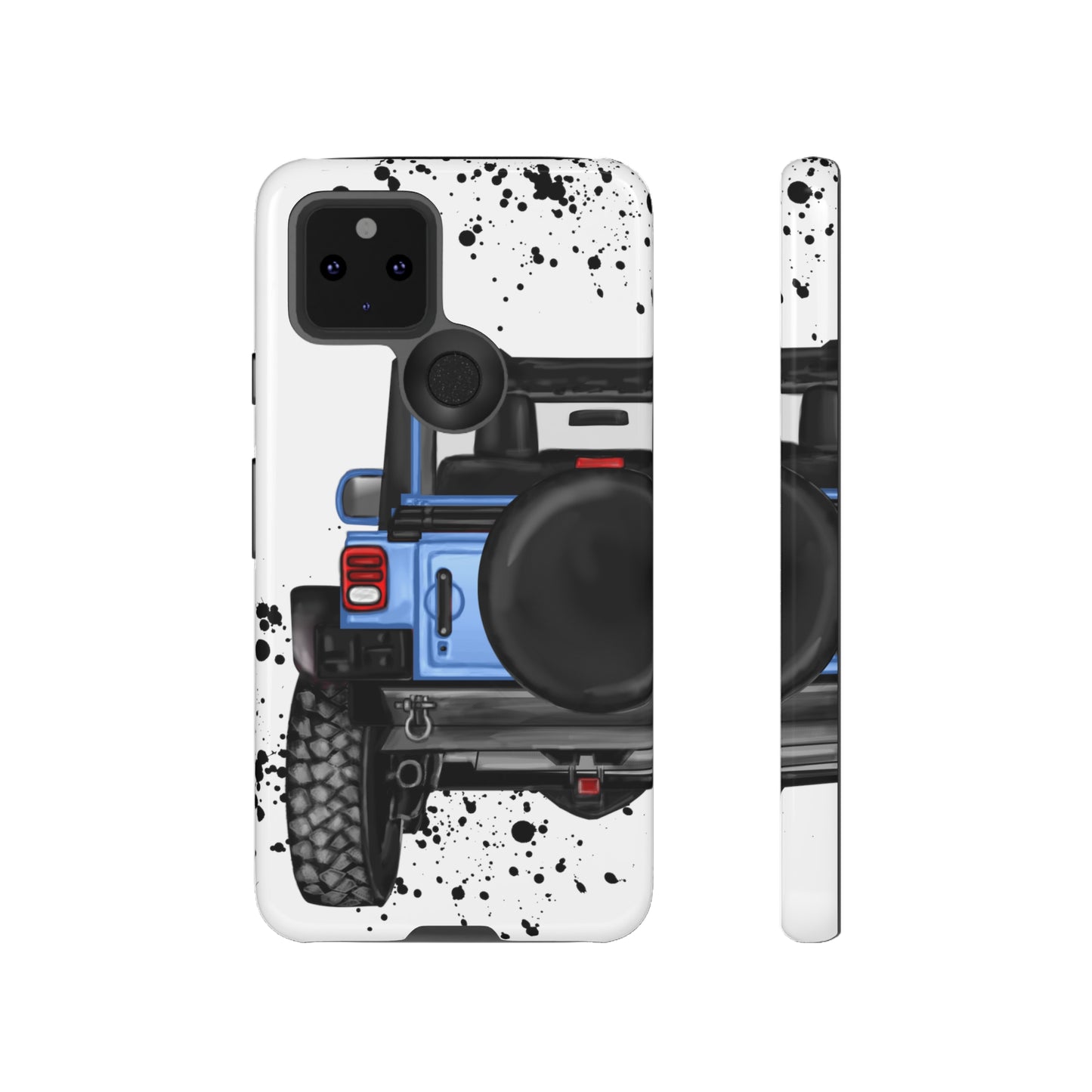 Off Road Life Light Blue Protective Case for Iphone, Google and Samsung