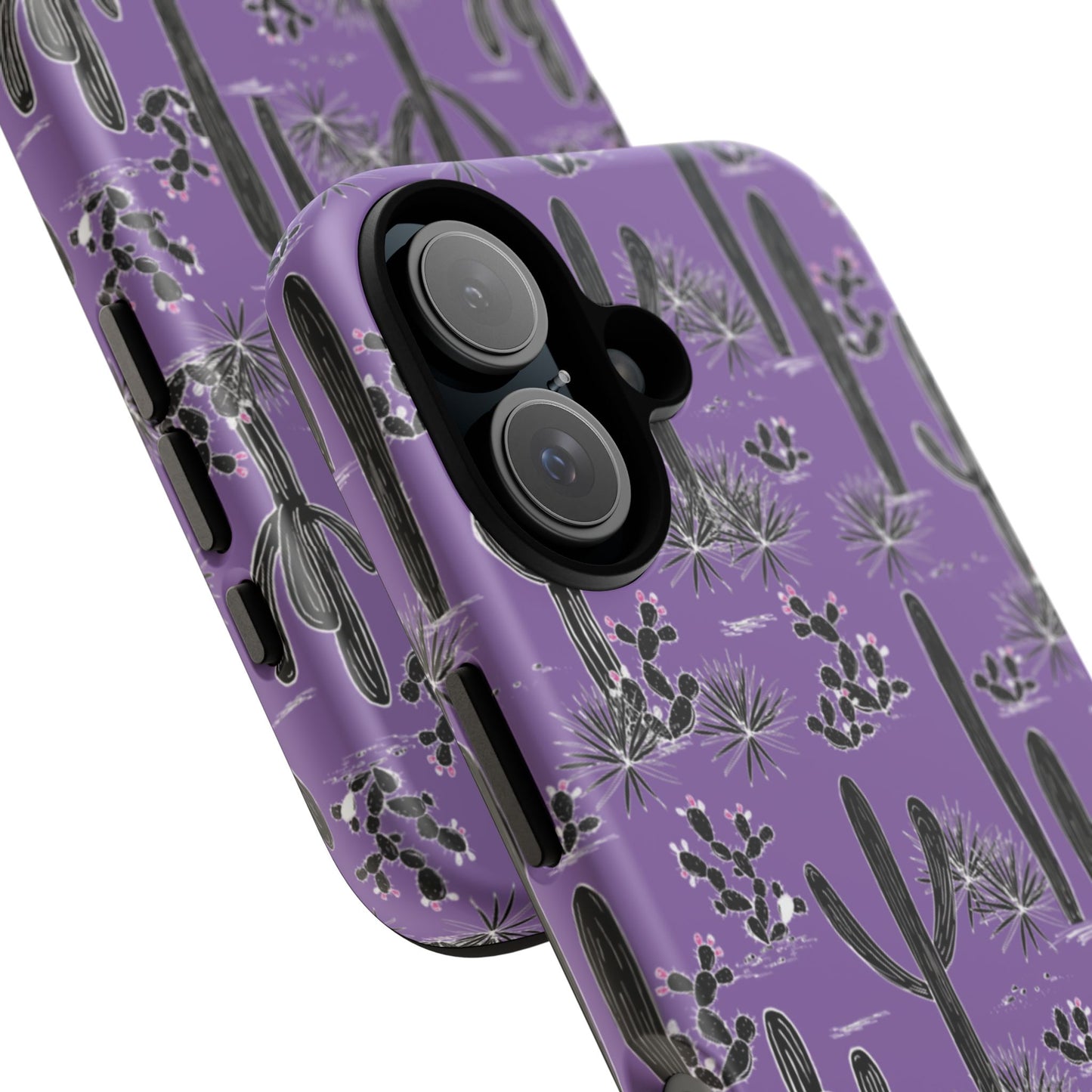 Purple Cactus Love Phone Case