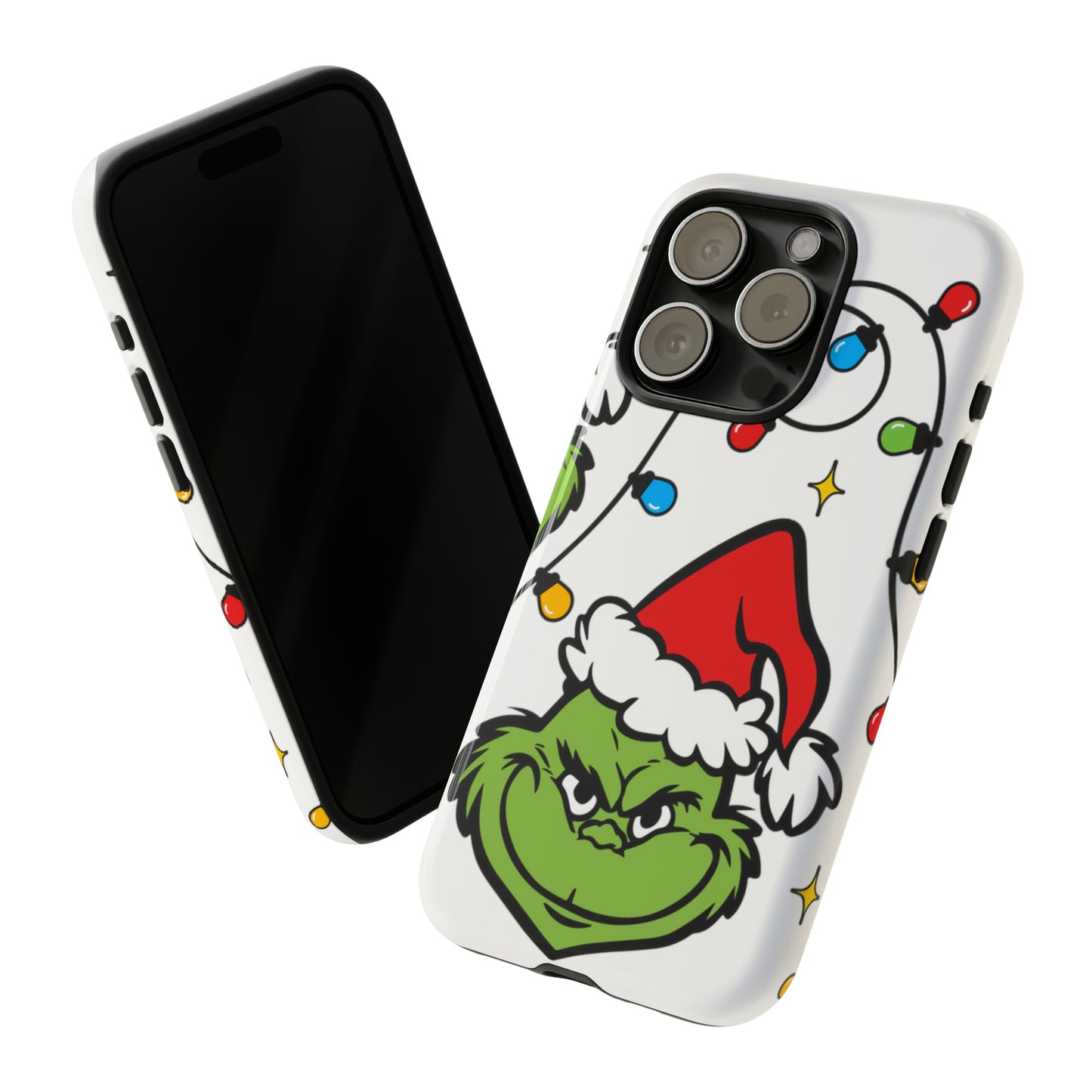 Grinchmas Lights Protective Case for IPhone, Samsung and Google Phones