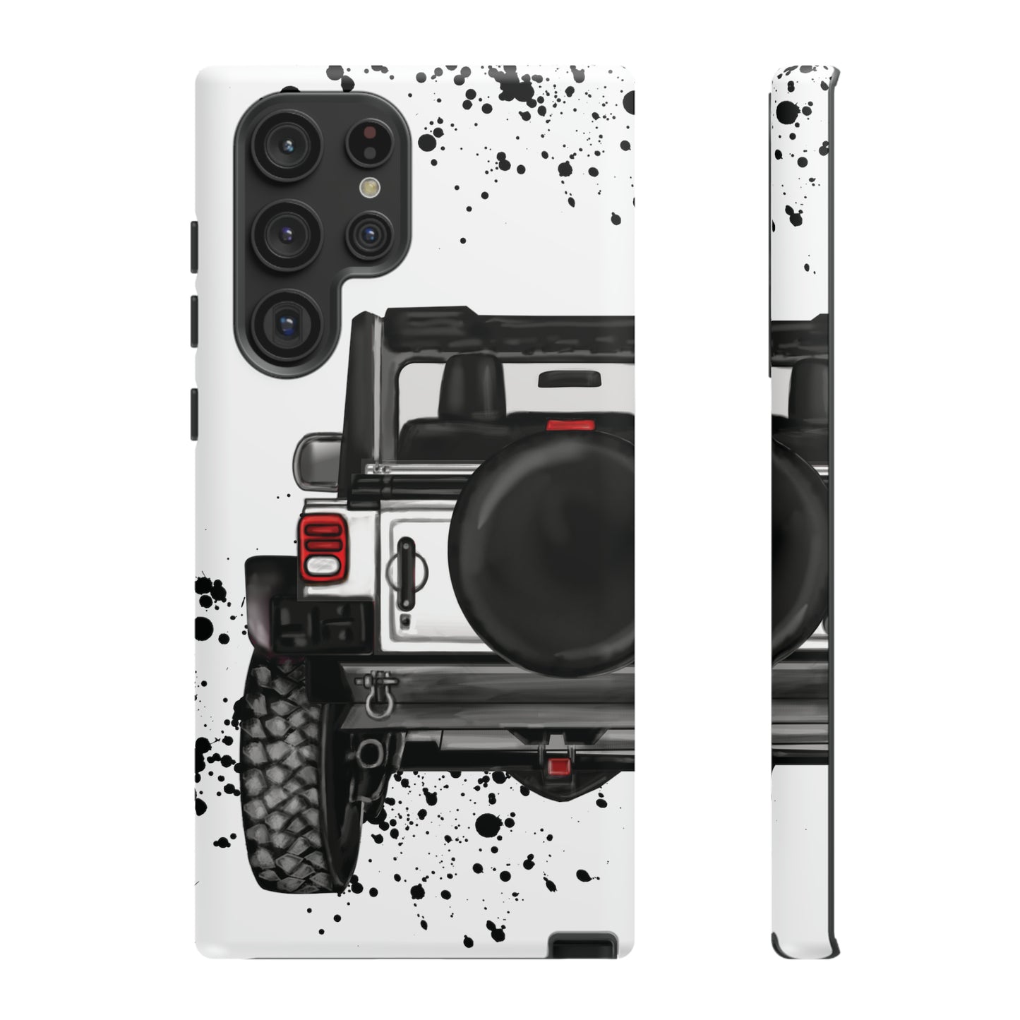 Off Road Life White Protective Case for Iphone, Google and Samsung