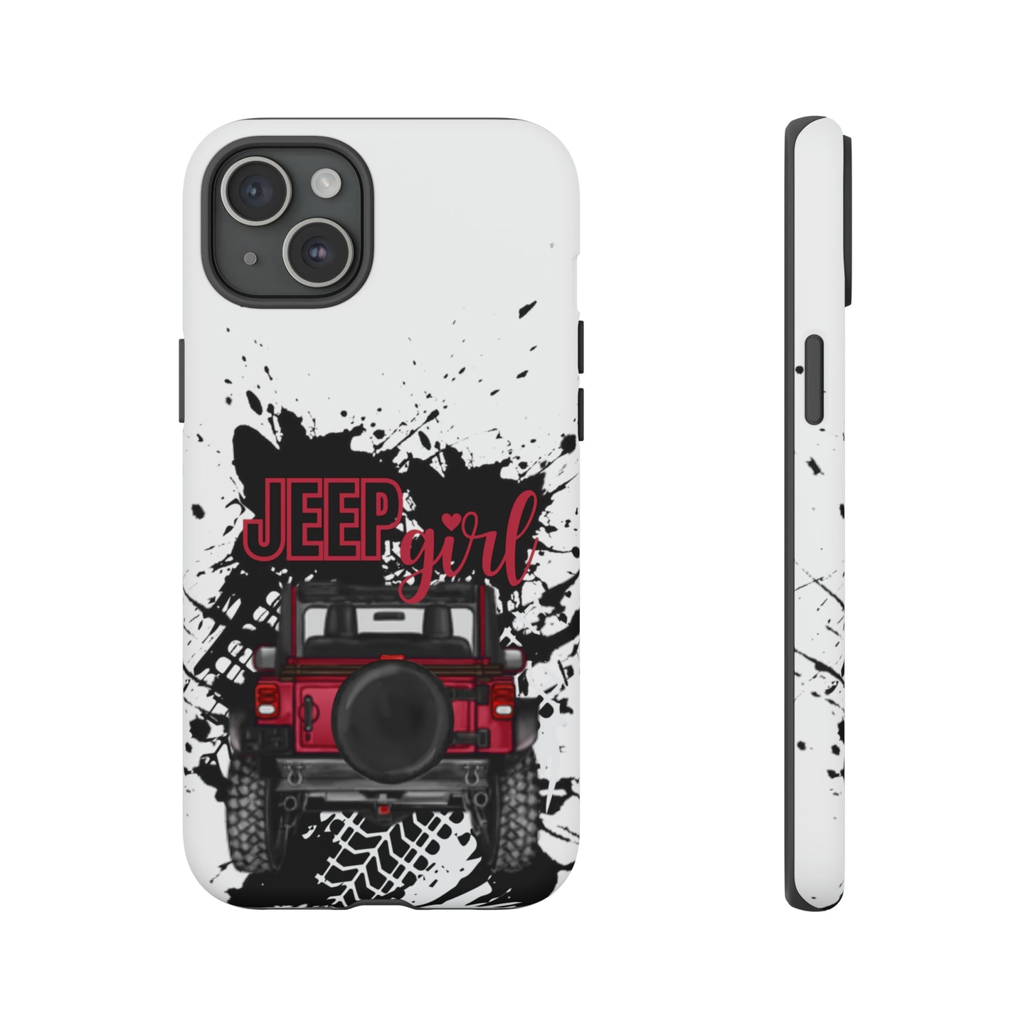 Off Road Girl Red Tough Cases