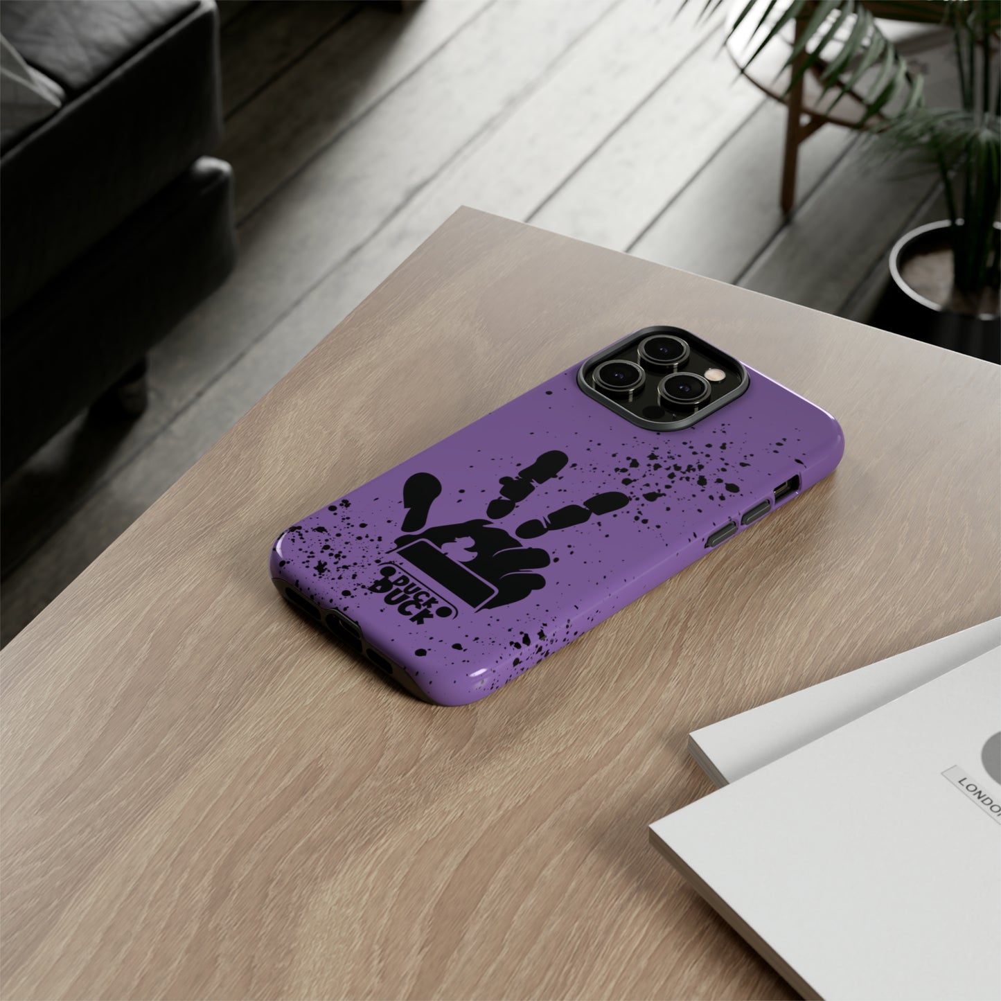 Duck Duck Purple Tough Cases