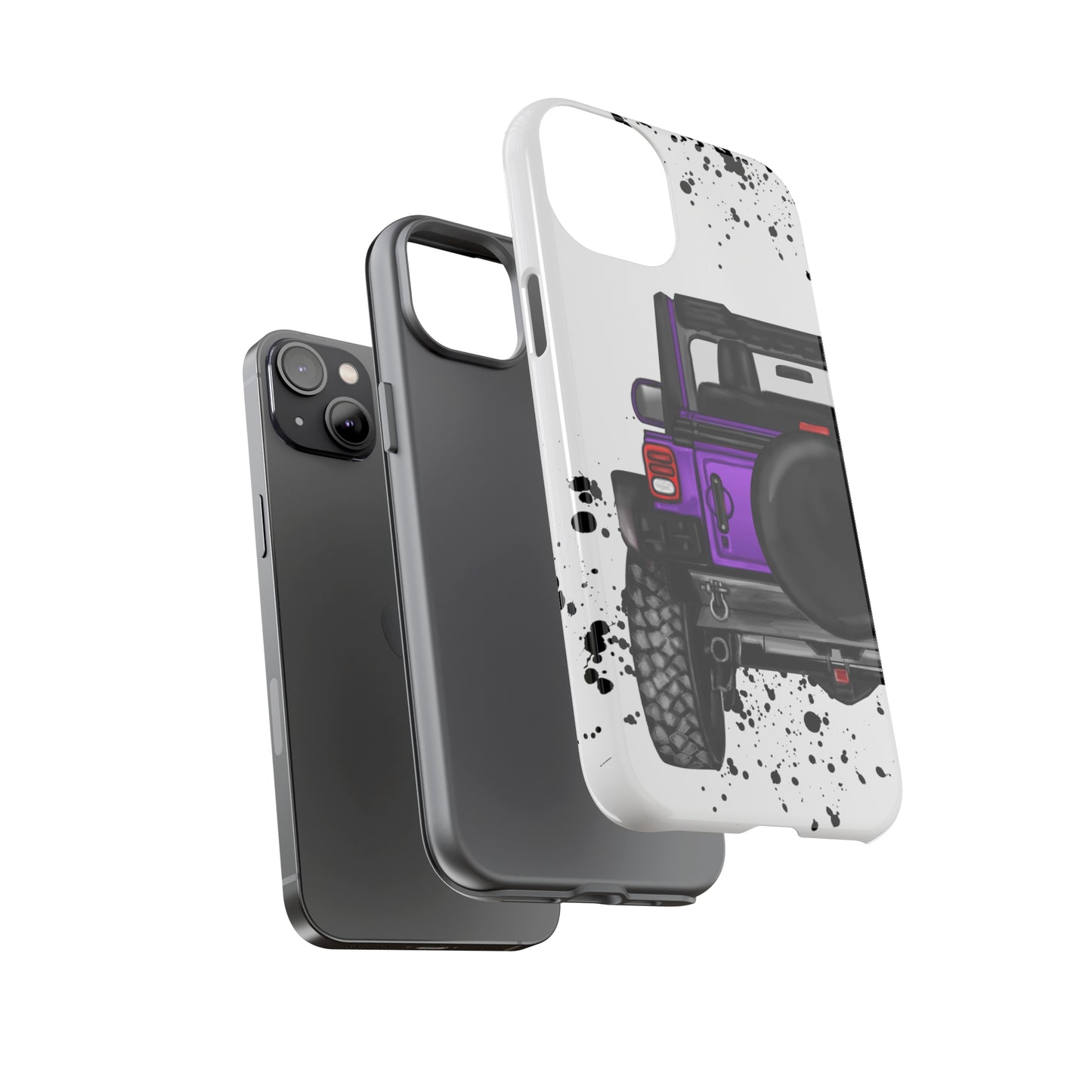 Off Road Life Purple Protective Case for Iphone, Google and Samsung