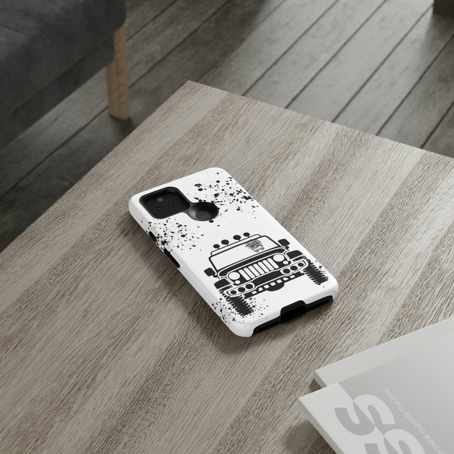 Off Road Girl Cow Print Shades Protective Phone Case for Iphone, Samsung and Google Phones