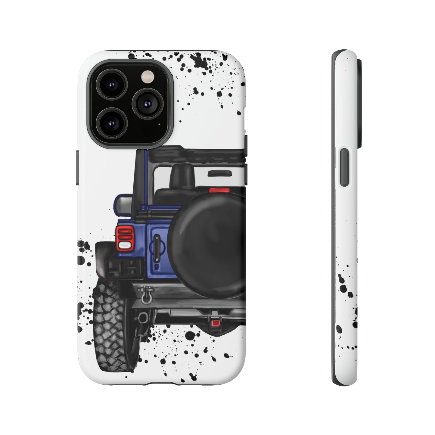 Off Road Life Dark Blue Protective Case for Iphone, Google and Samsung