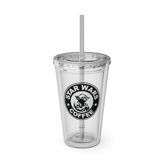 Jedi Tumbler with Straw, 16oz