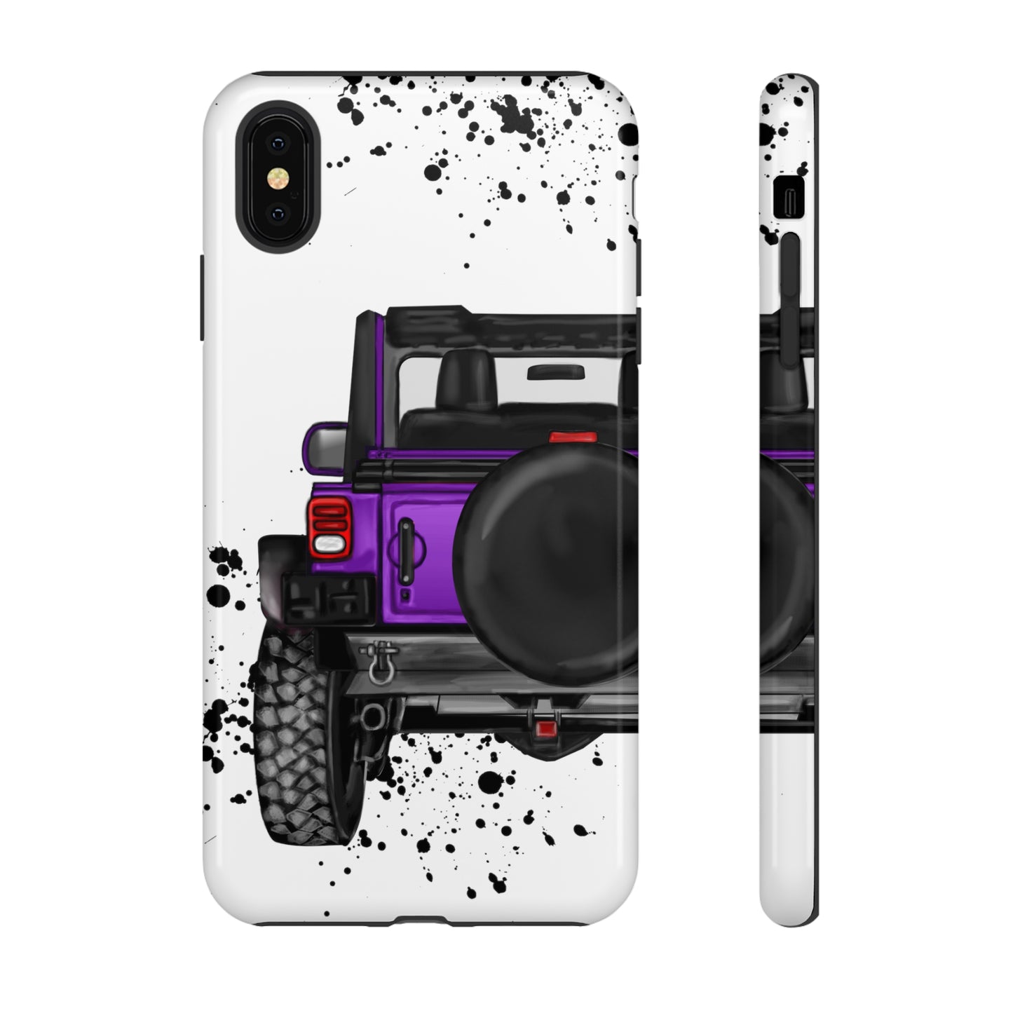 Off Road Life Purple Protective Case for Iphone, Google and Samsung