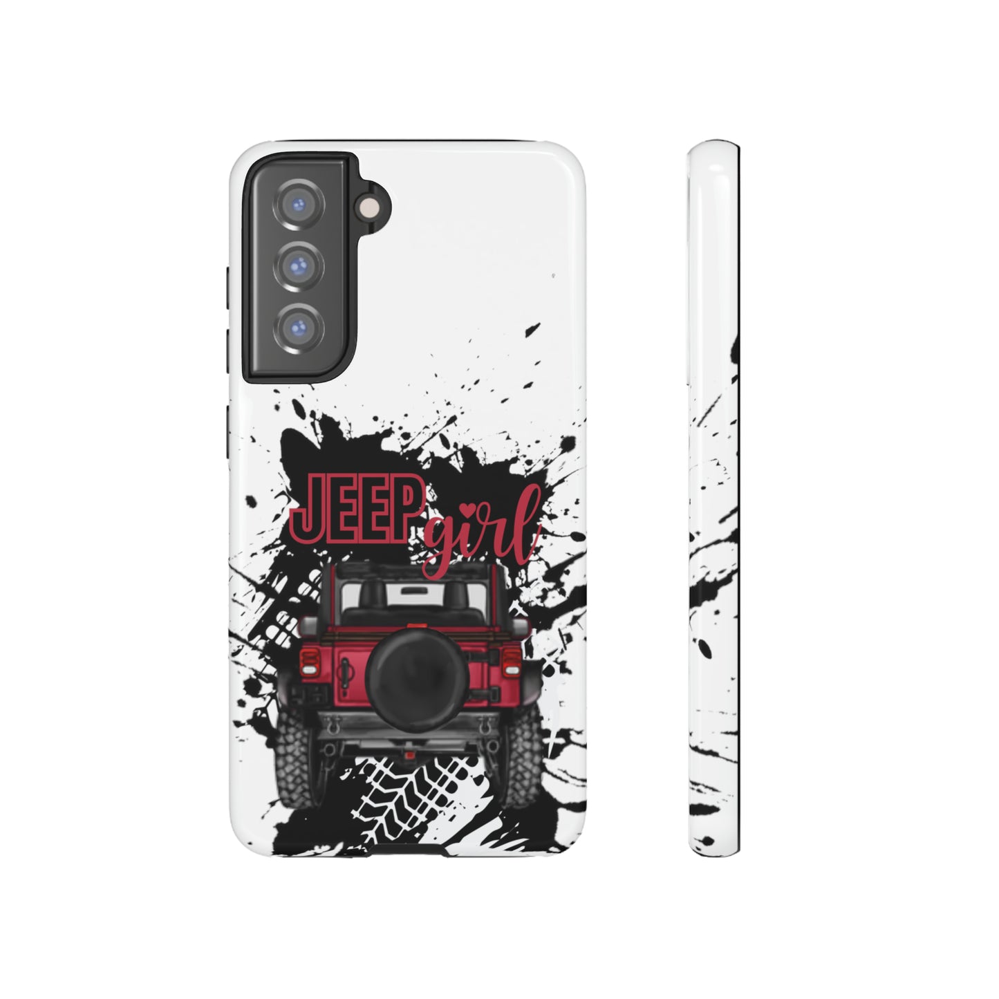 Off Road Girl Red Tough Cases