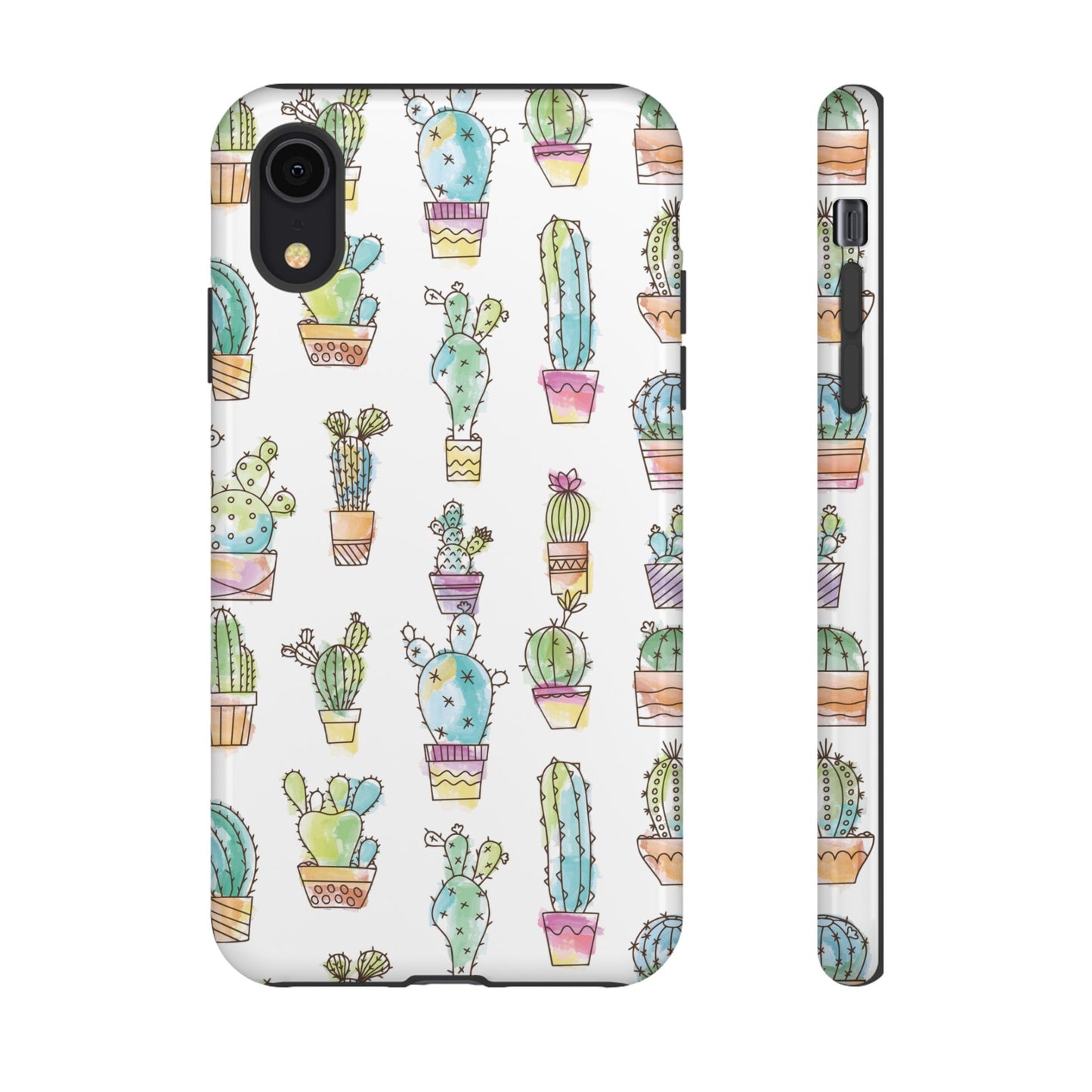Pastel Cactus Love Phone Case
