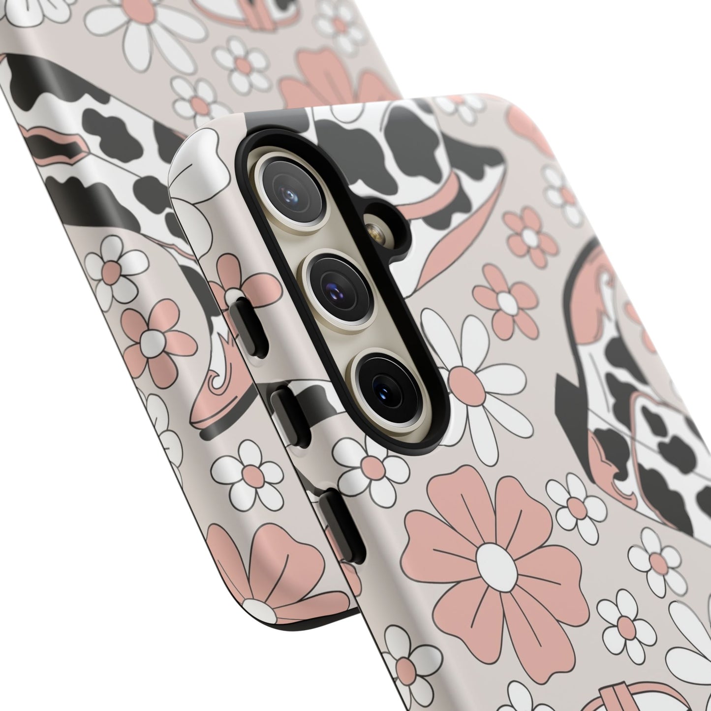 Western Flower Protective Phone Case for Google, Iphone and Samsung Phones