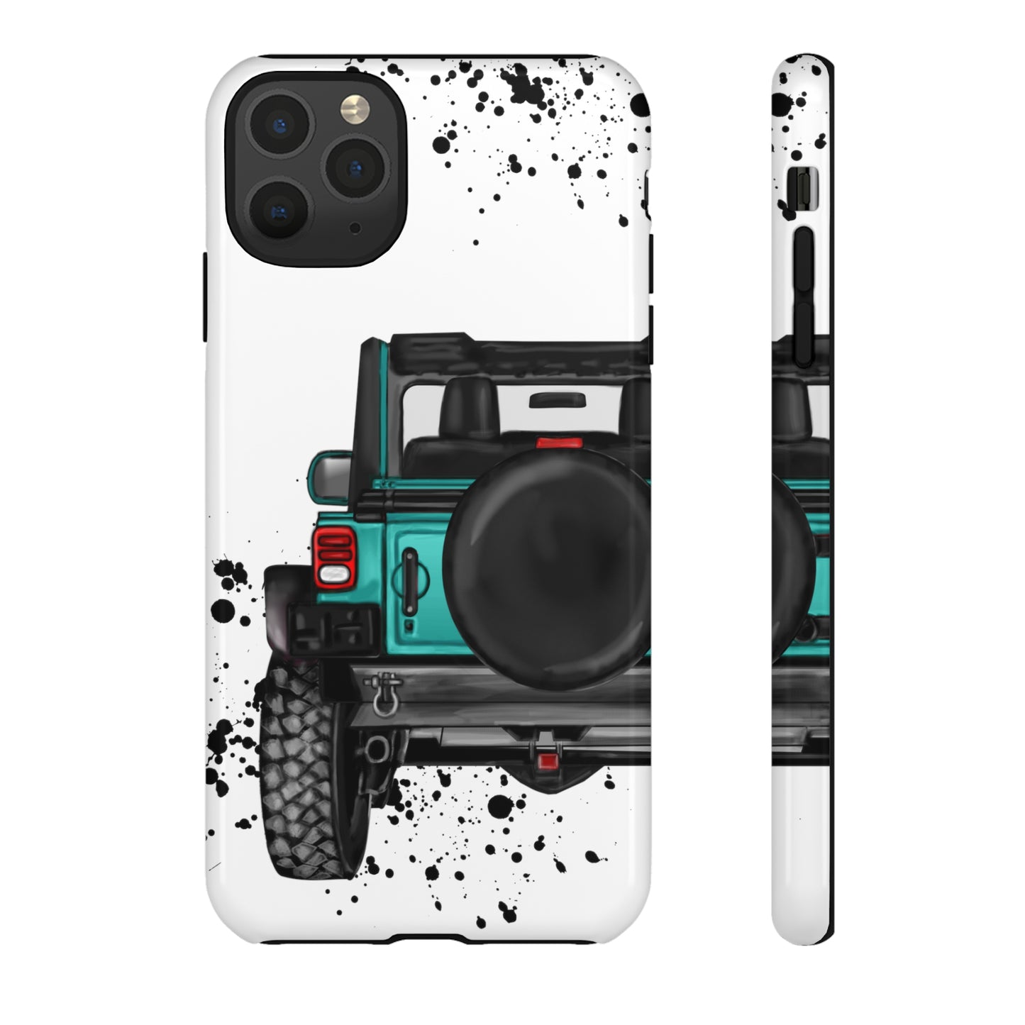 Off Road Life Turquoise Protective Case for Iphone, Google and Samsung