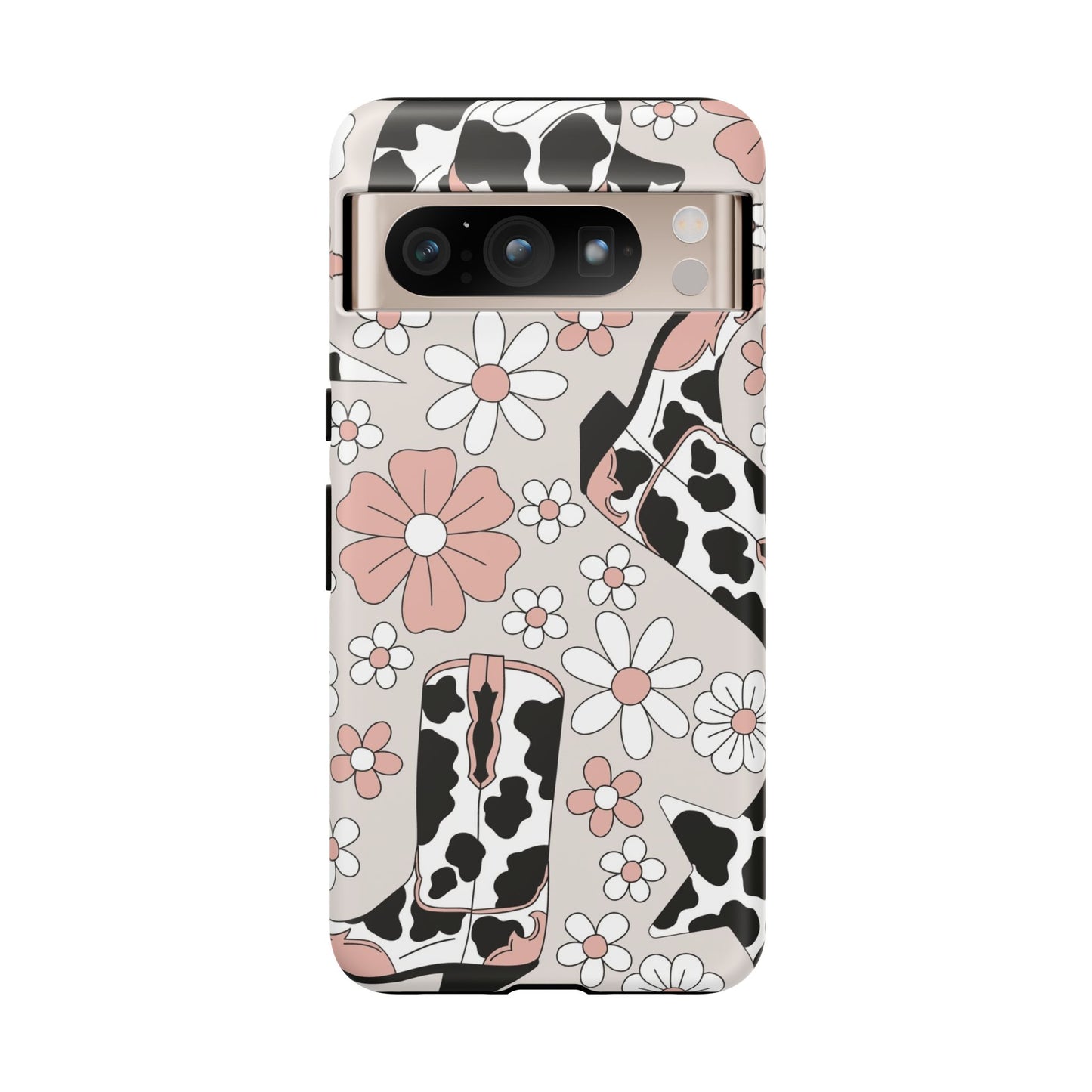 Western Flower Protective Phone Case for Google, Iphone and Samsung Phones
