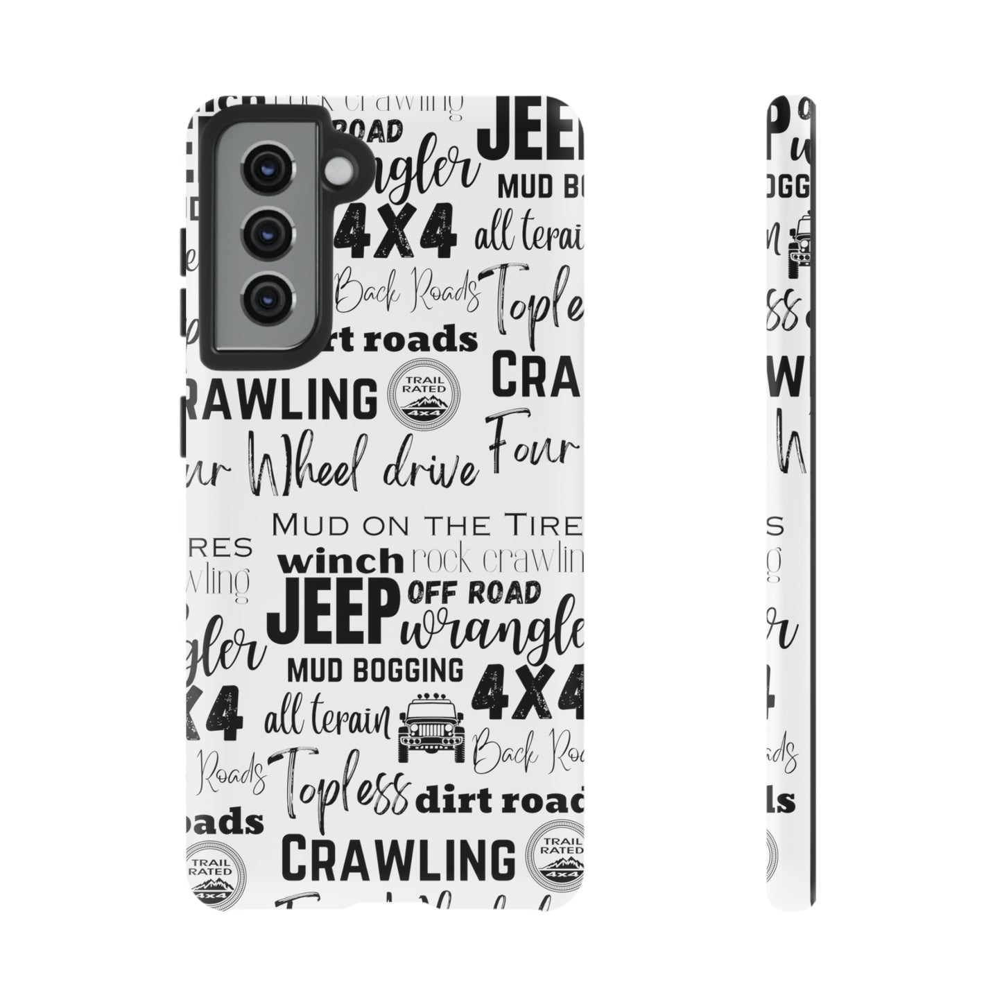 Off Road Subway Art Protective Phone Case for Iphone, Samsung and Google Phones