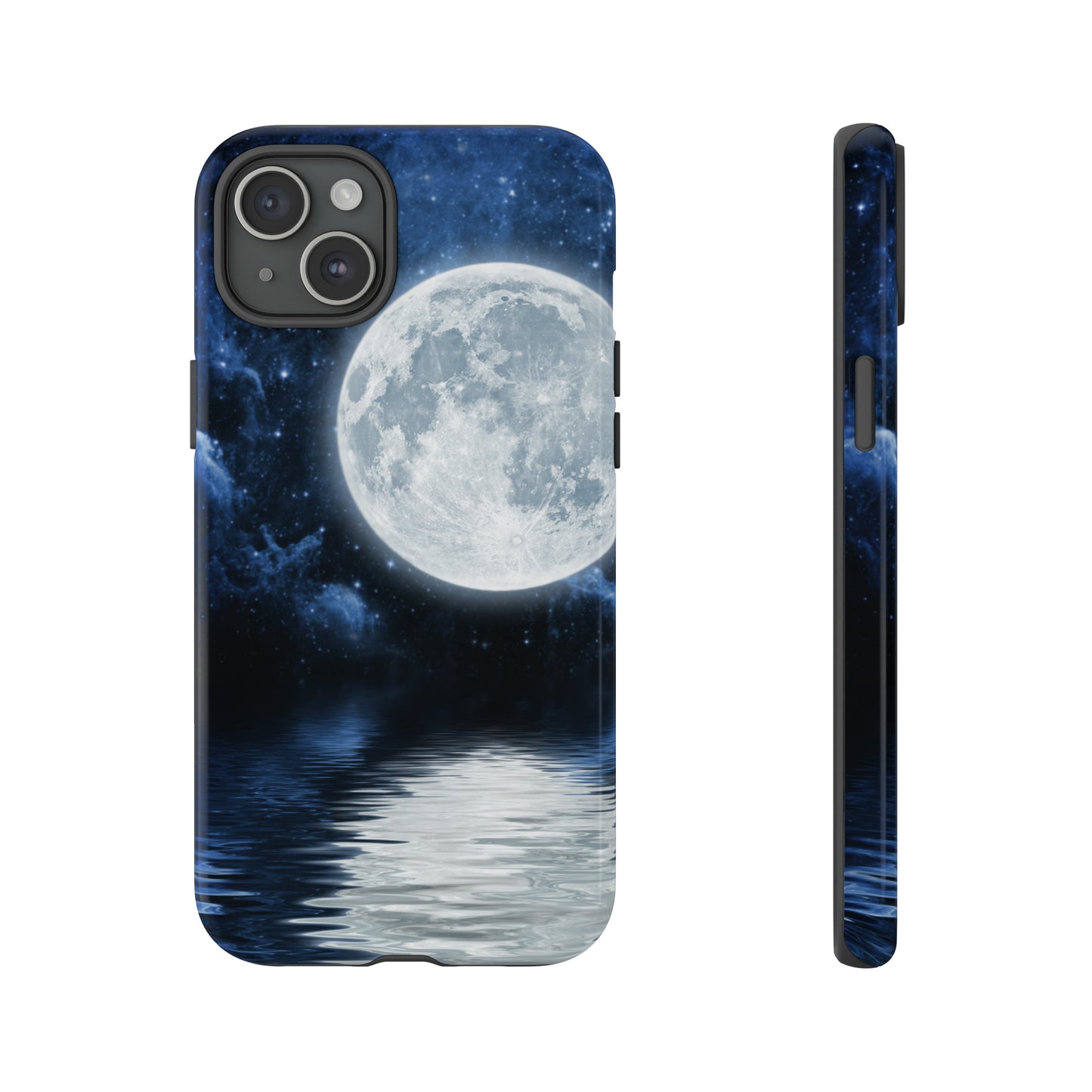 Moon Reflection Protective Phone Case for IPhone, Google and Samsung Phones