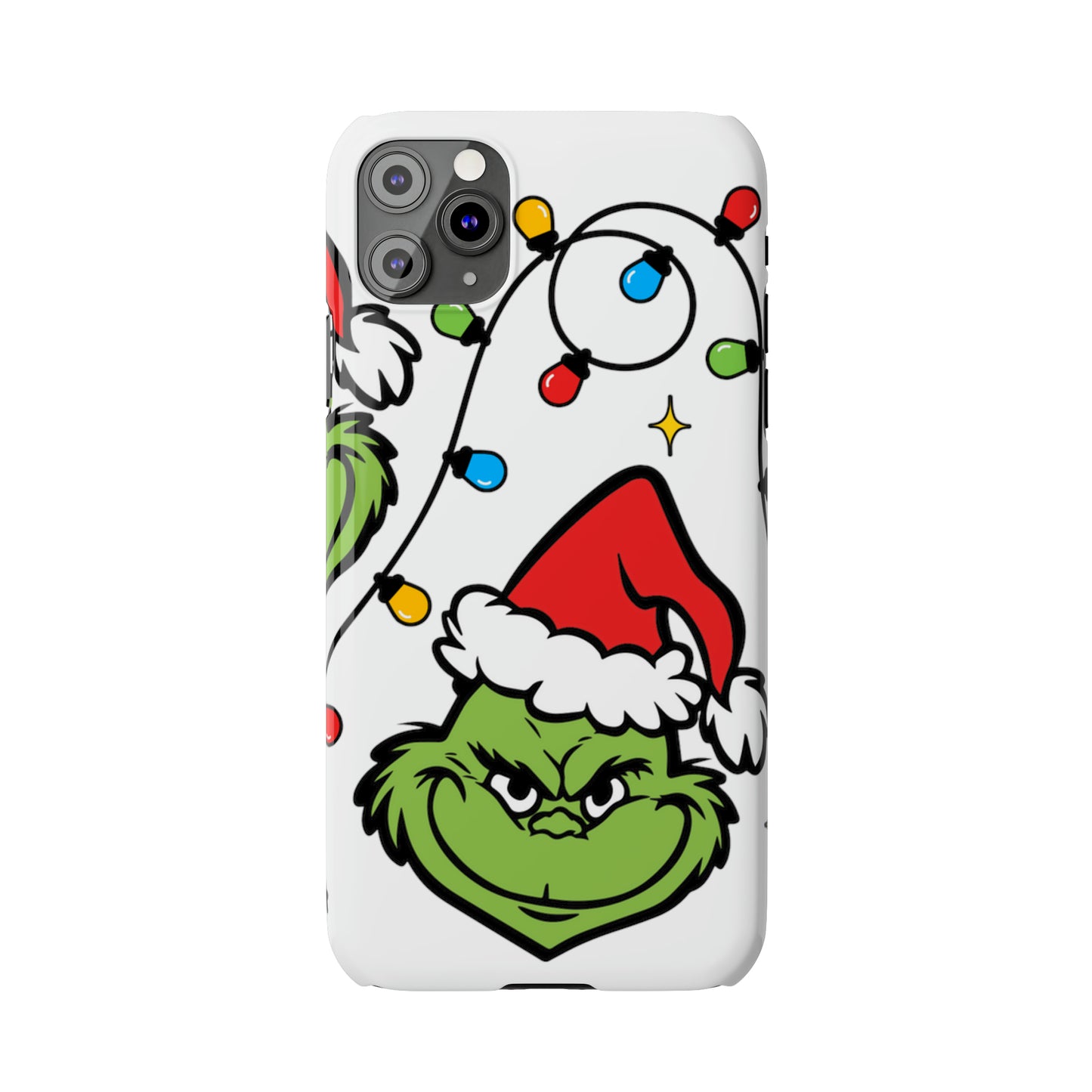 Grinchmas Lights Slim Phone Case for Iphone