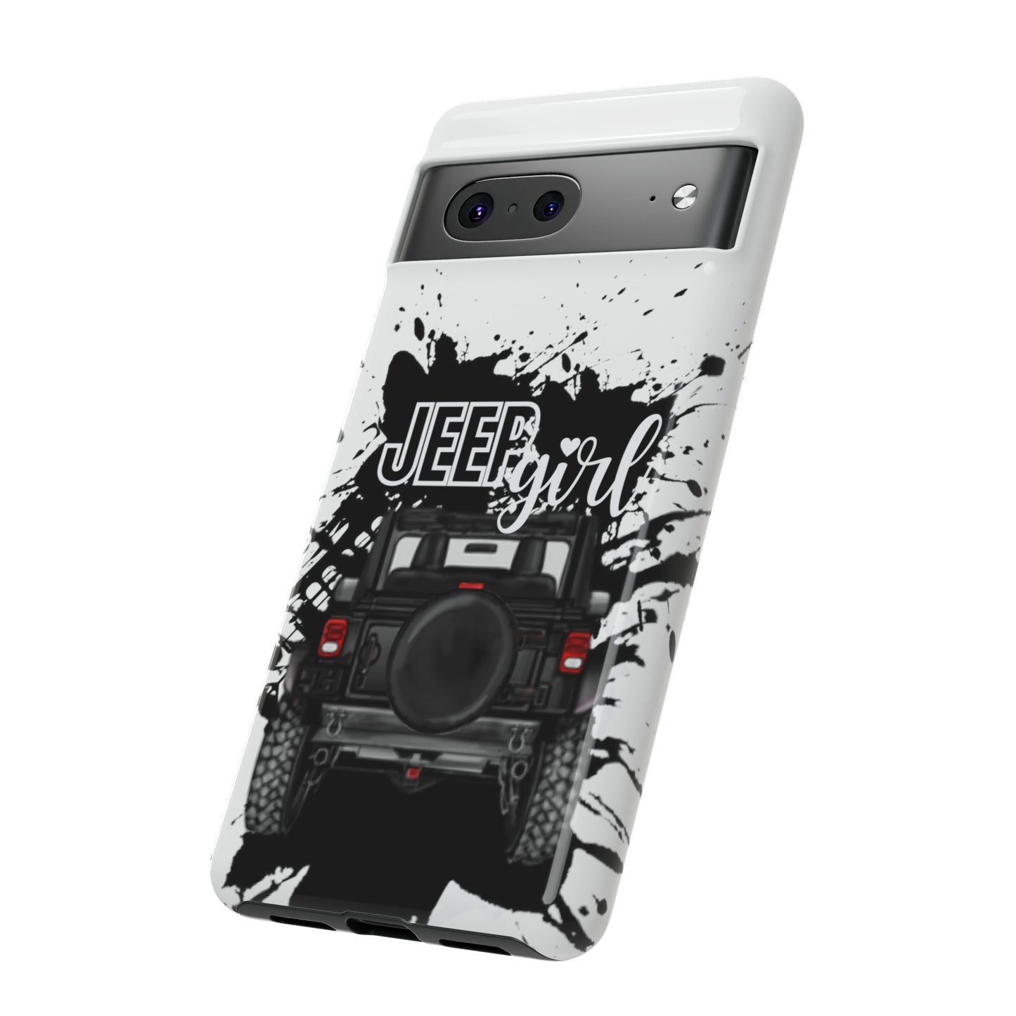 Off Road Girl Black Tough Cases