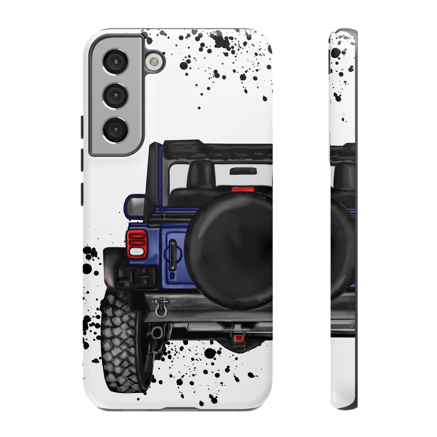 Off Road Life Dark Blue Protective Case for Iphone, Google and Samsung