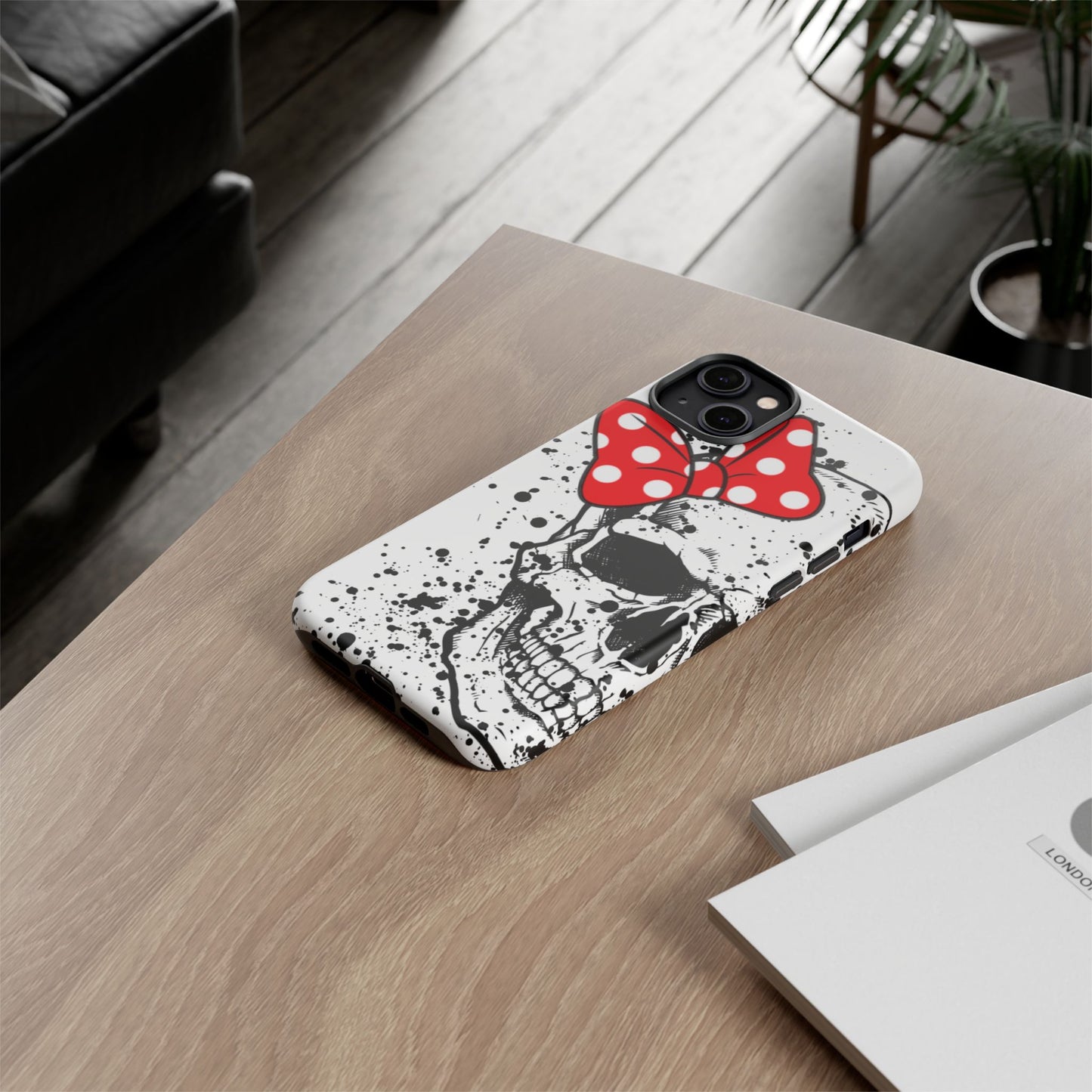 Disney Bow Skull Phone Case