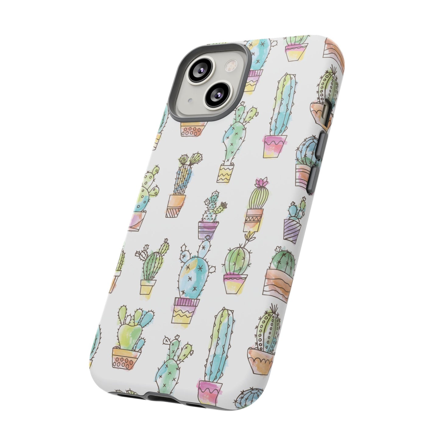 Pastel Cactus Love Phone Case