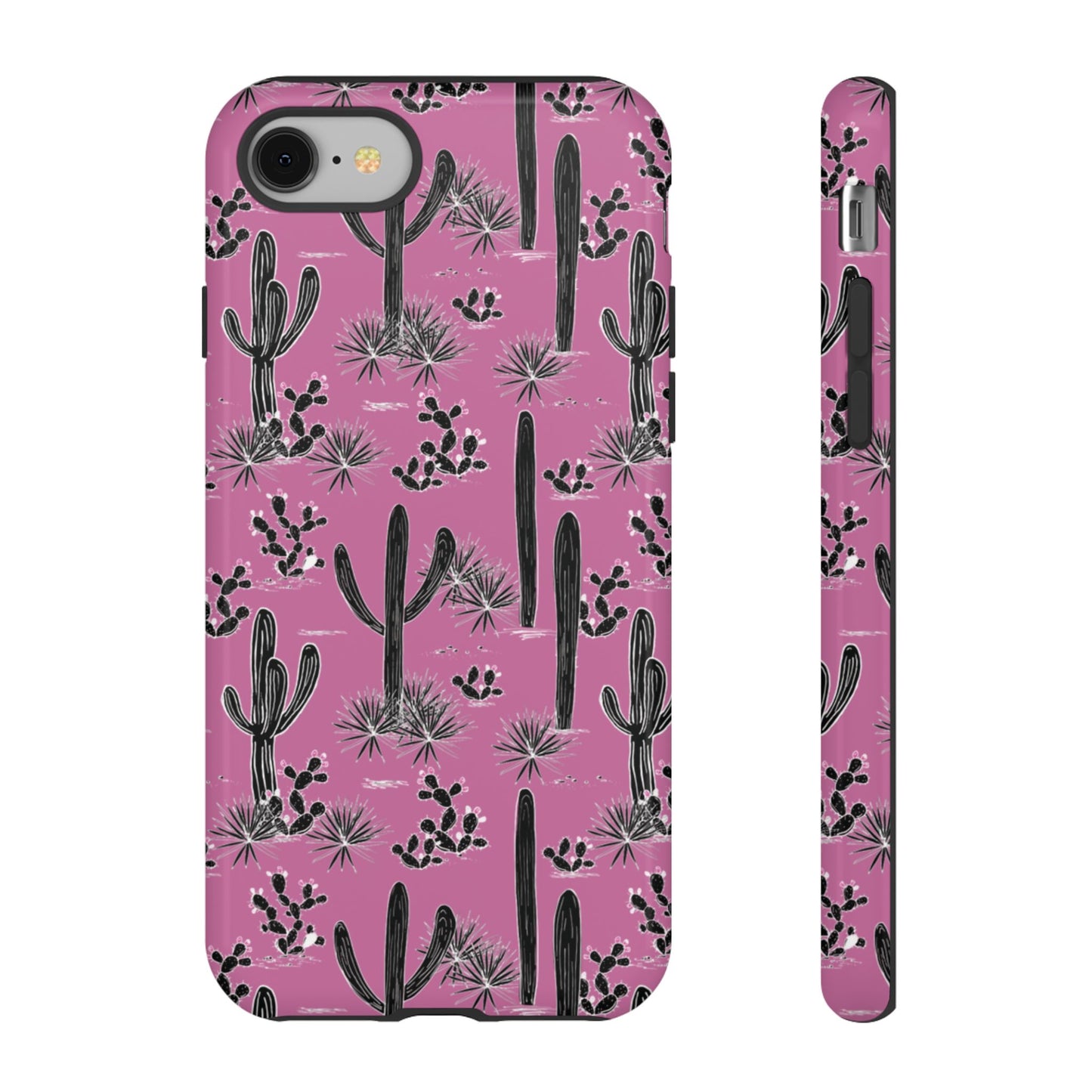 Pink Cactus Love Phone Case