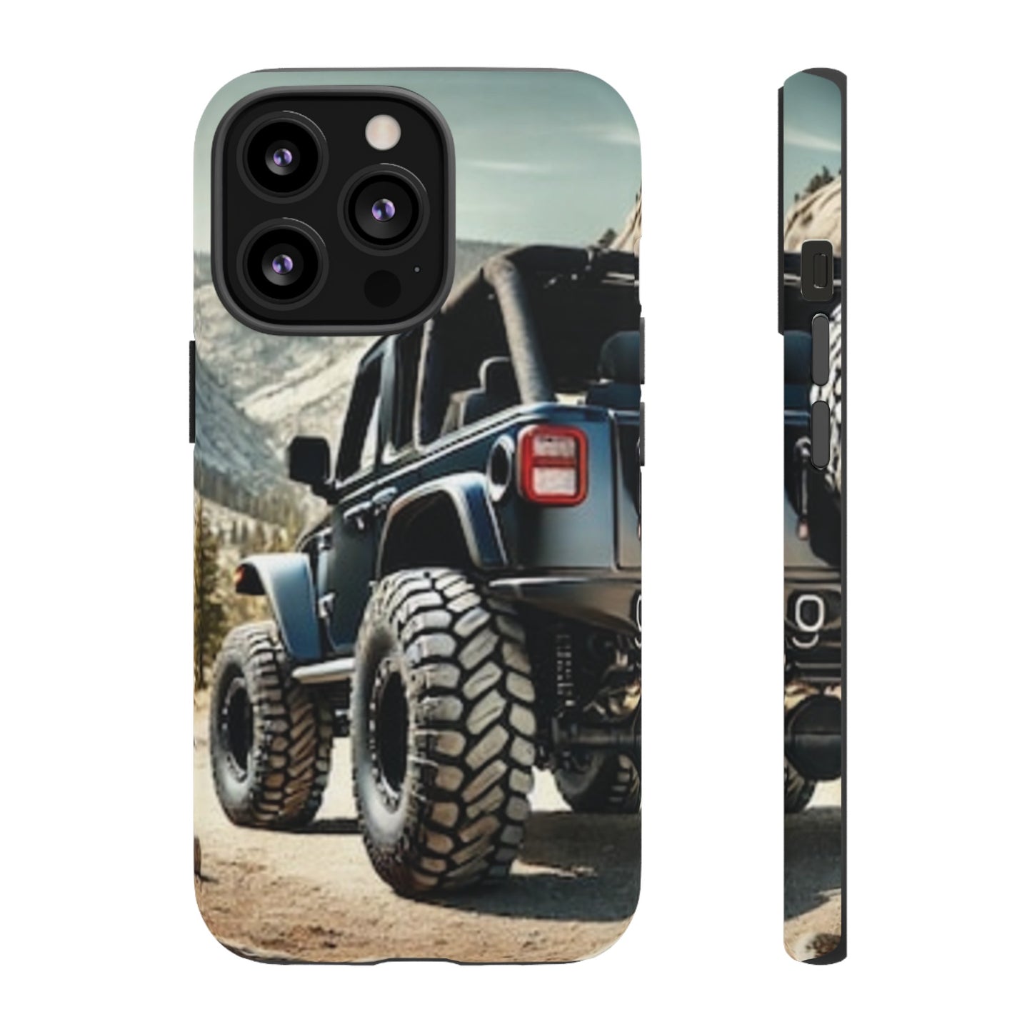 Blue Jeep Protective Phone Case