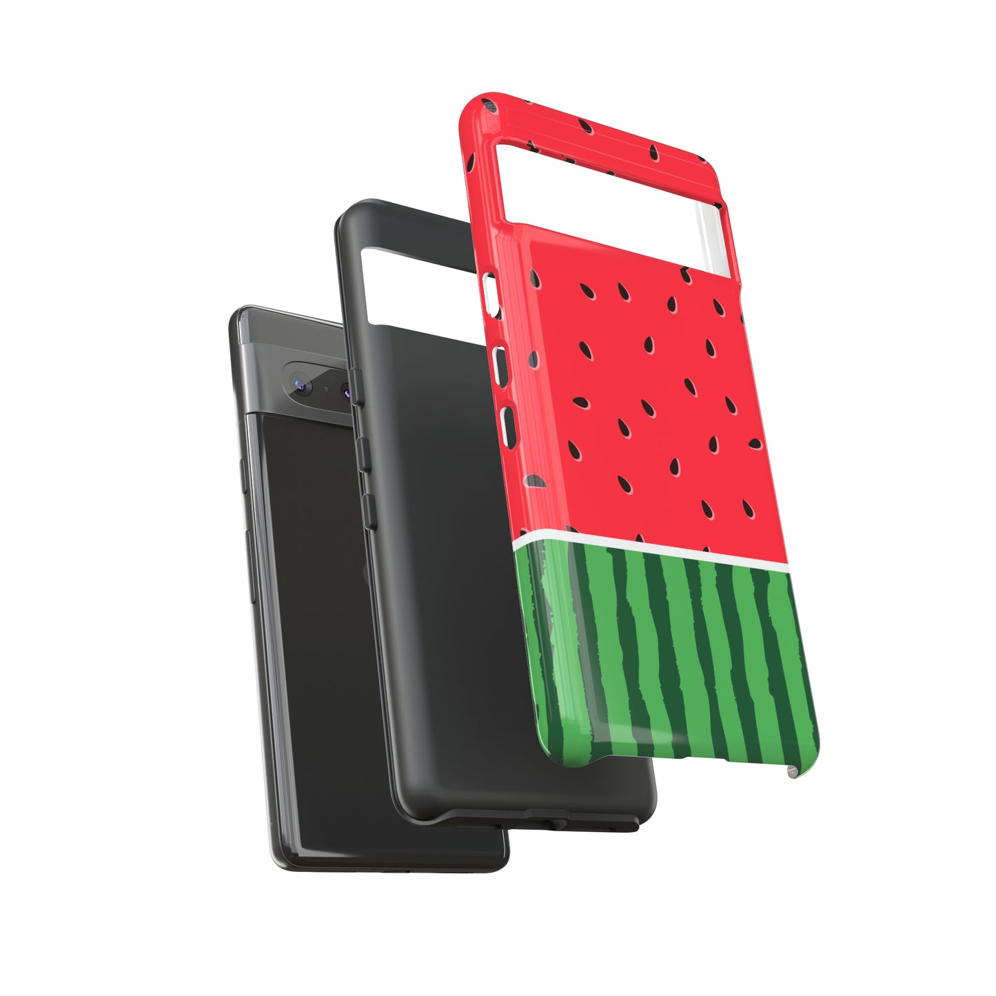 Adorable Watermelon Protective Phone Case for Google, Iphone, and Samsung Phone Cases