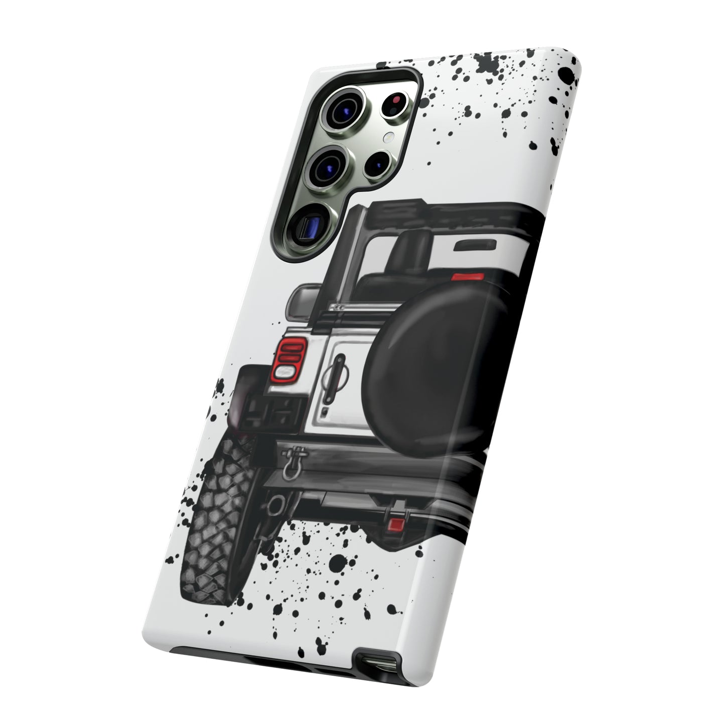 Off Road Life White Protective Case for Iphone, Google and Samsung