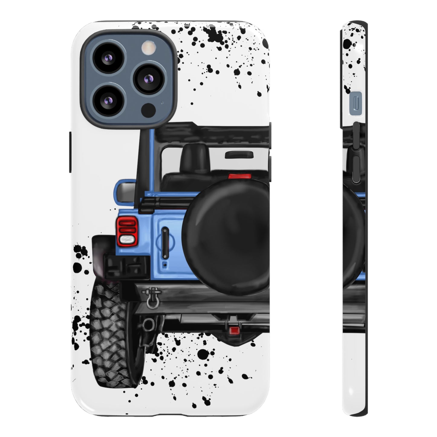 Off Road Life Light Blue Protective Case for Iphone, Google and Samsung