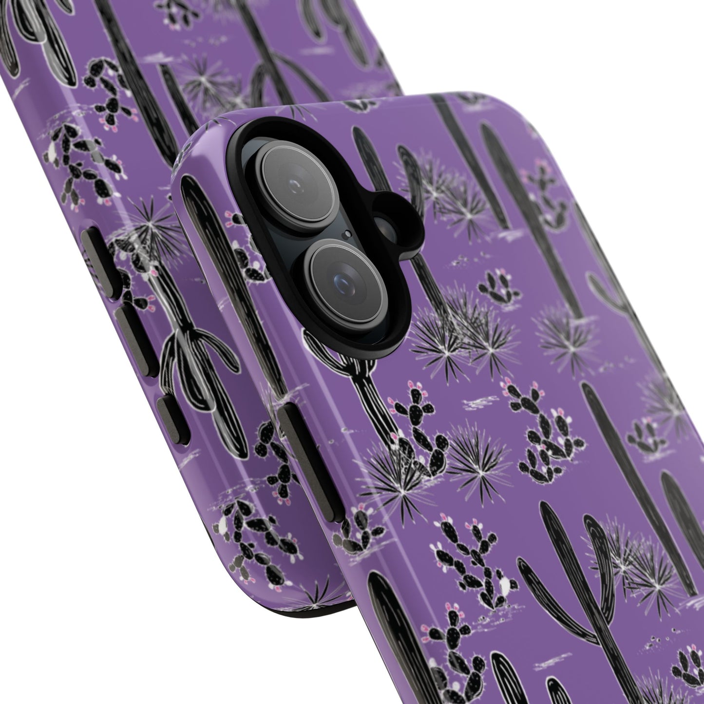 Purple Cactus Love Phone Case