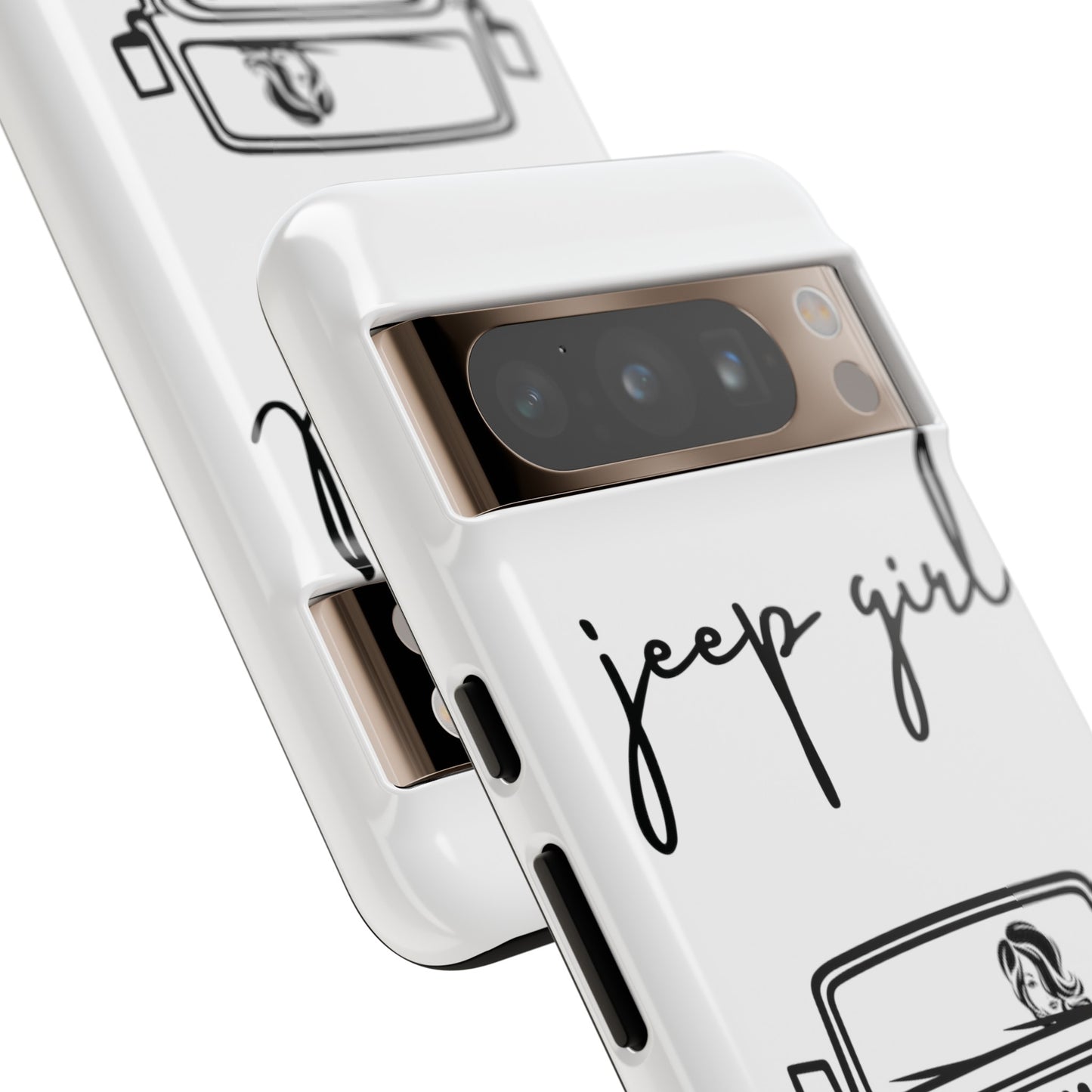 CJ Jeep Girl Phone Case