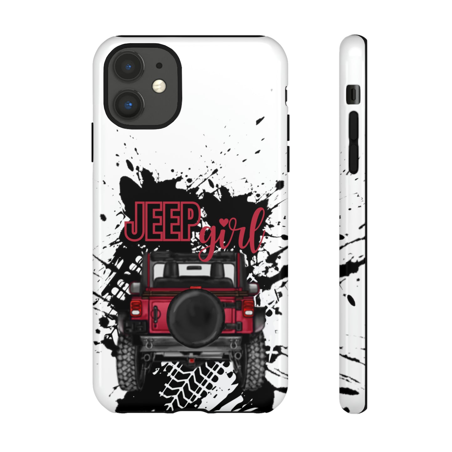 Off Road Girl Red Tough Cases