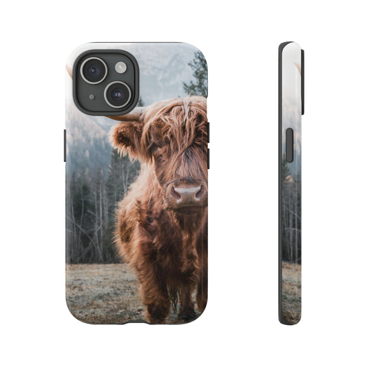 Highland Cow Phone Case for Iphone, Samsung and Google phones