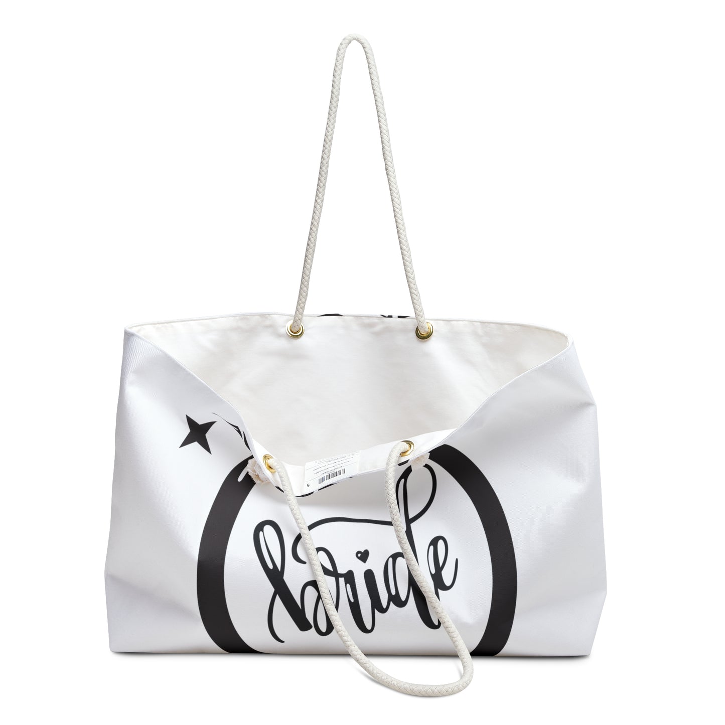 Bride Just Married Weekender Bag